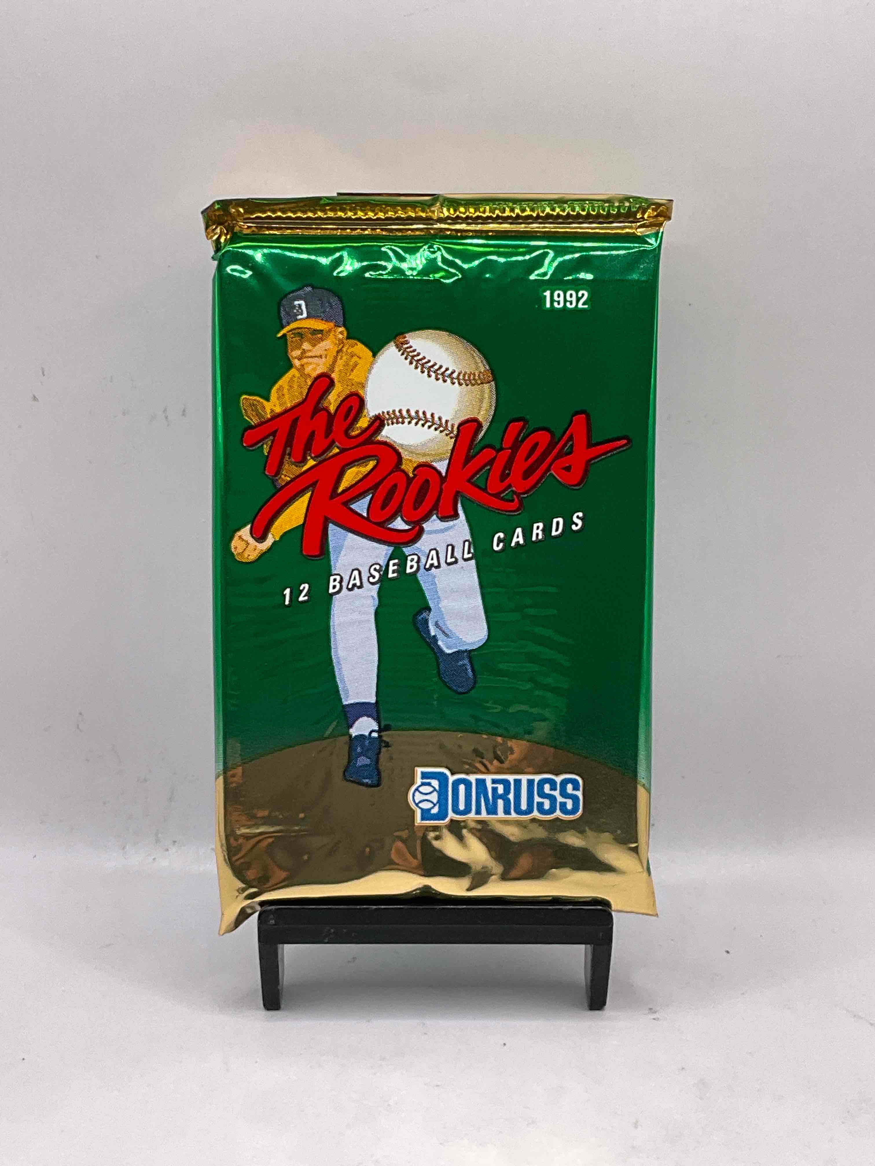 1992 Donruss THE ROOKIES Baseball Sealed Unopened Sports Cards Pack, Direct From Original Retail Case! An Uncommon Find For Sure! Search For Rookie Cards From Pedro Martinez, Manny Ramirez & So Much More! Awesome, Uncommon Sports Memorabilia!