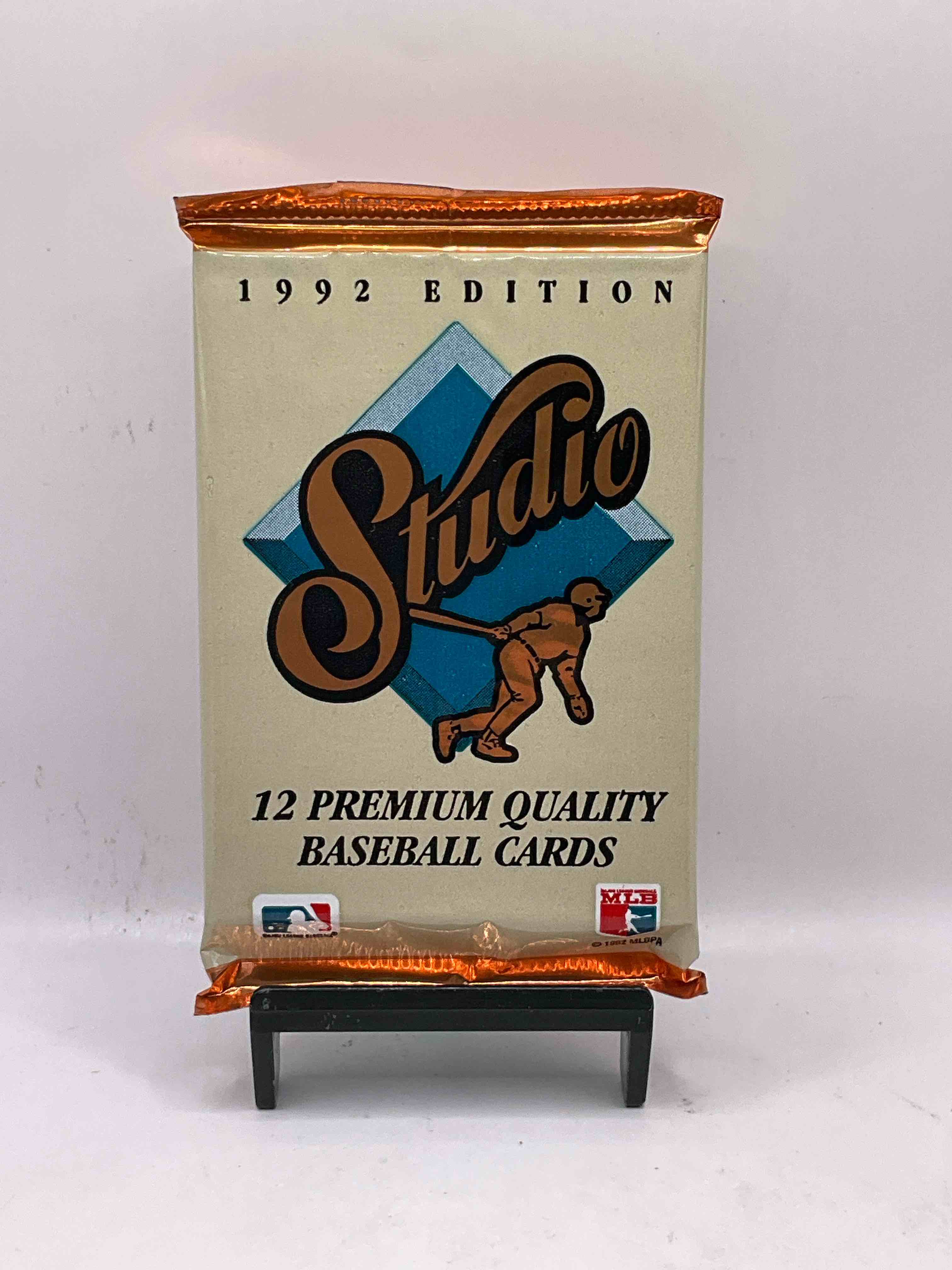 1992 Leaf Studio Packs! No Way! Top Of The Line Leaf Baseball Packs, In Beautiful Box! Possible Jeff Kent Rookie, Ken Griffey Jr, Kirby Puckett & More Inside! Crazy!