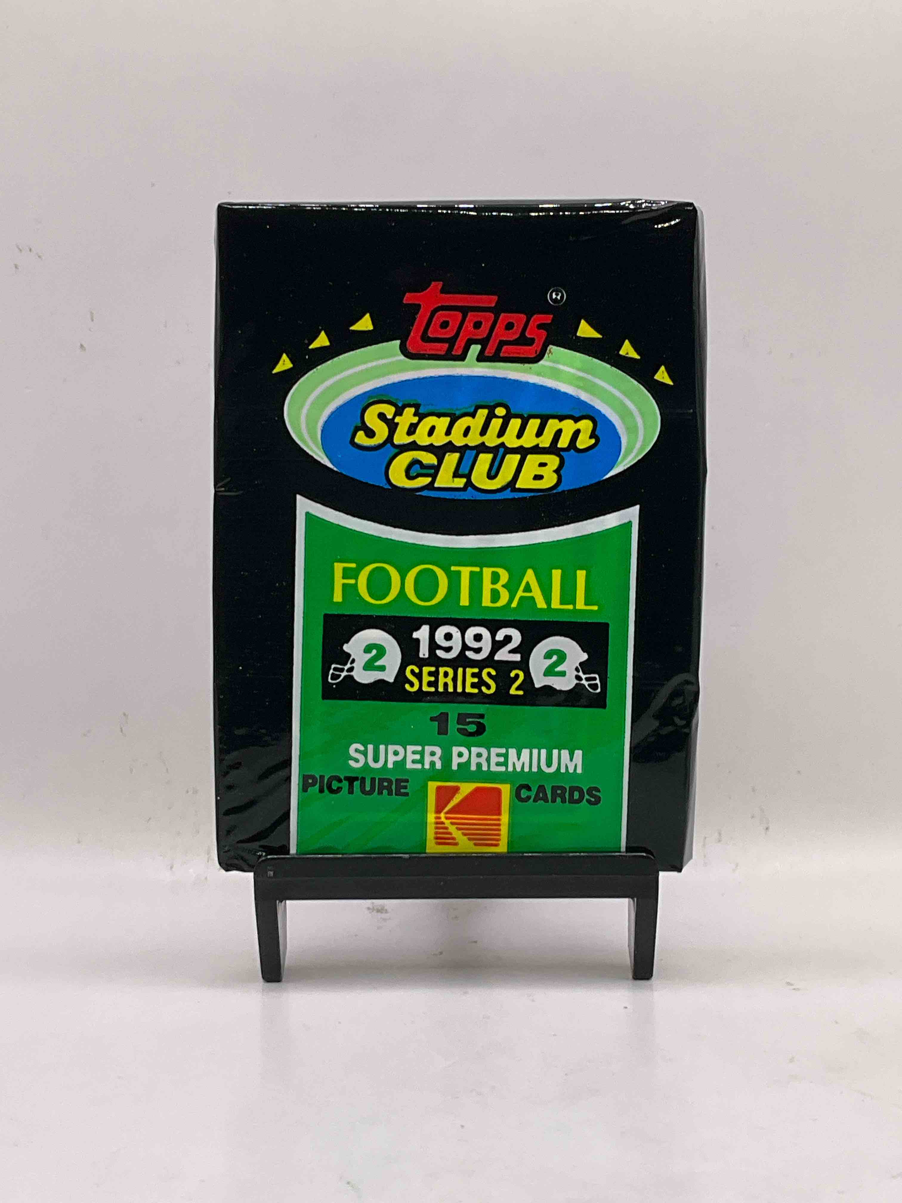 Brett Favre Insanity! 1992 Topps Stadium Club Series 2 Unopened Packs! These High End Packs Could Have Some Awesome Cards! Topps Super Premium Picture Cards… With Possible Brett Favre, Mint 10 Worth Over $250! All Direct From Original Box!