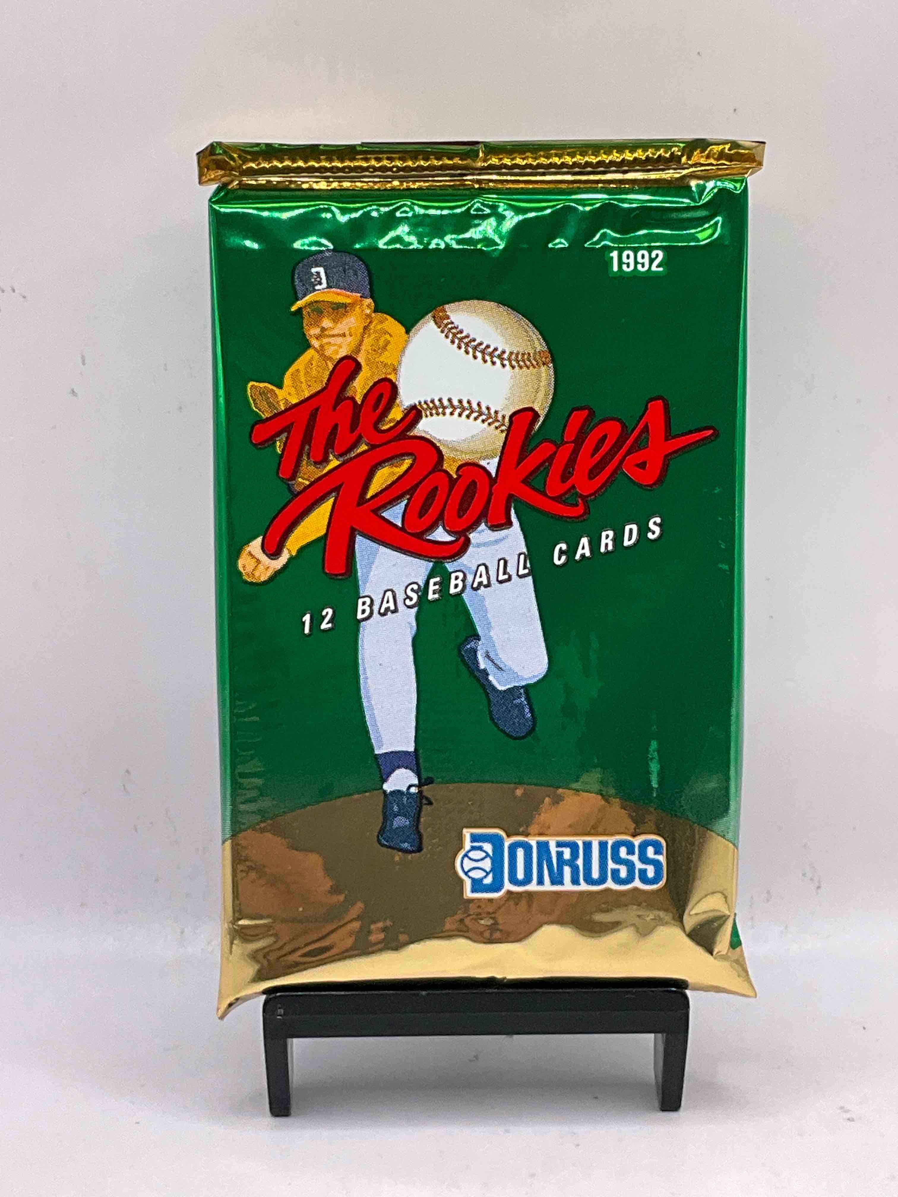 1992 Donruss THE ROOKIES Baseball Sealed Unopened Sports Cards Pack, Direct From Original Retail Case! An Uncommon Find For Sure! Search For Rookie Cards From Pedro Martinez, Manny Ramirez & So Much More! Awesome, Uncommon Sports Memorabilia!