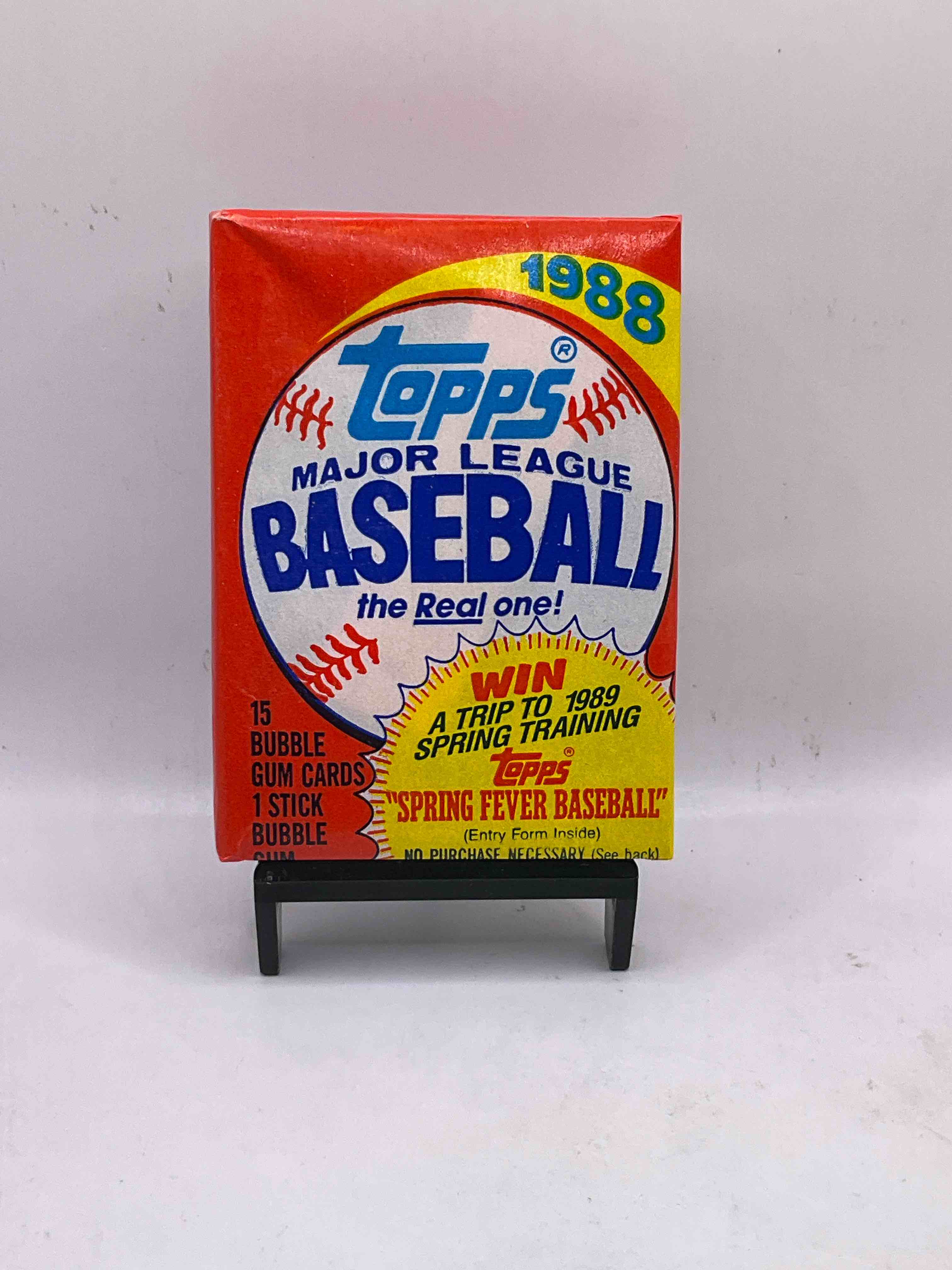 80’s Baseball Fan’s Rejoice! 1988 Topps Baseball Unopened Rack Packs Full Of Collectible Trading Cards! Search For Valuable Don Mattingly “World Of Baseball” & Nolan Ryan Cards Worth Hundreds In Perfect Condition! 