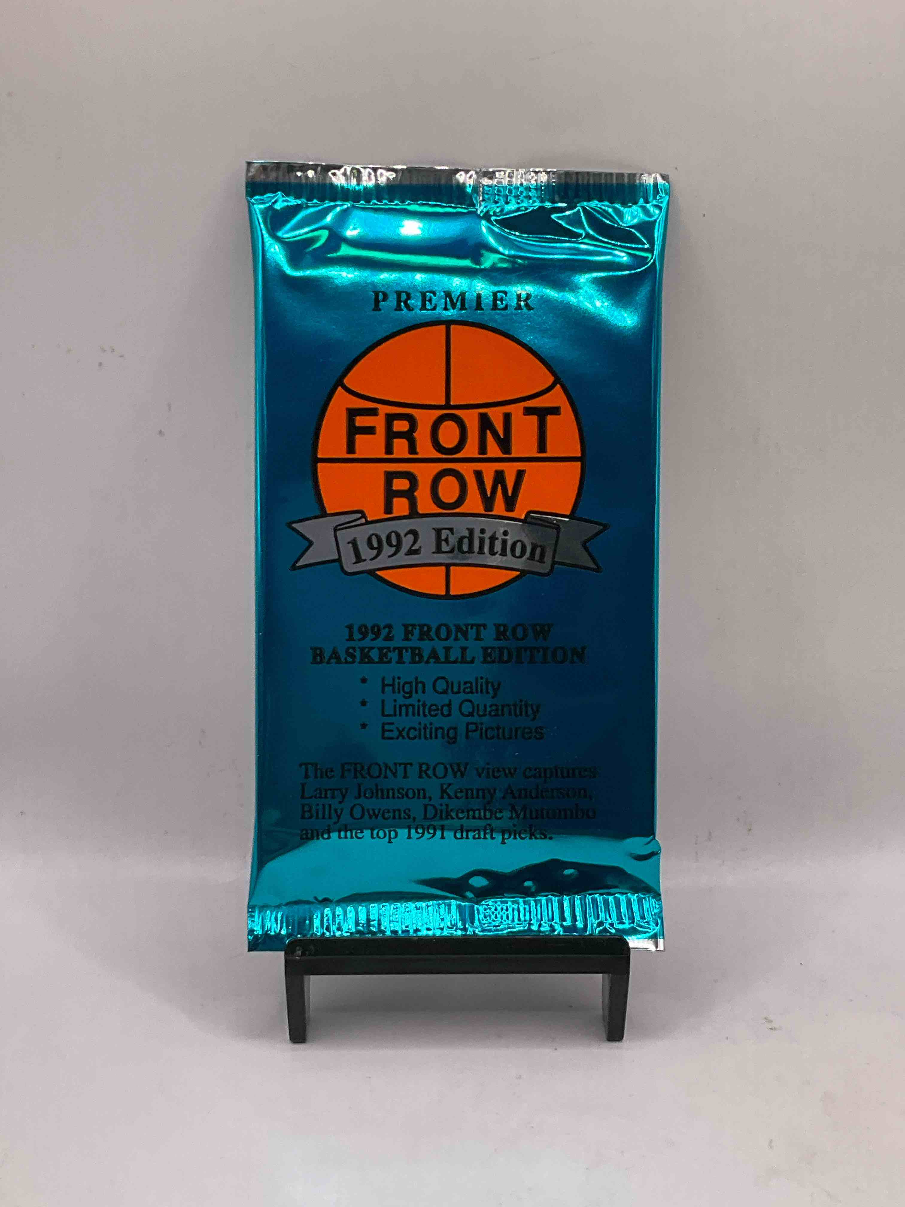 1992 Retro Rarity! Here's Something You've Probably NEVER Seen! 1992 Front Row College Basketball / NBA Unopened Sealed Packs! Premiere / Glossy Edition, Direct From Sealed Original Retail Case! Front Row Was The "Original" College Jersey Card Packs Back In The Day & Has Long Been Defunct. These Cards Are Becoming Serious Collector Items Due To Their Scarcity. These Things Are Serious Throwback!Own Some Great Sports Card History & Something You'll Rarely See Again!