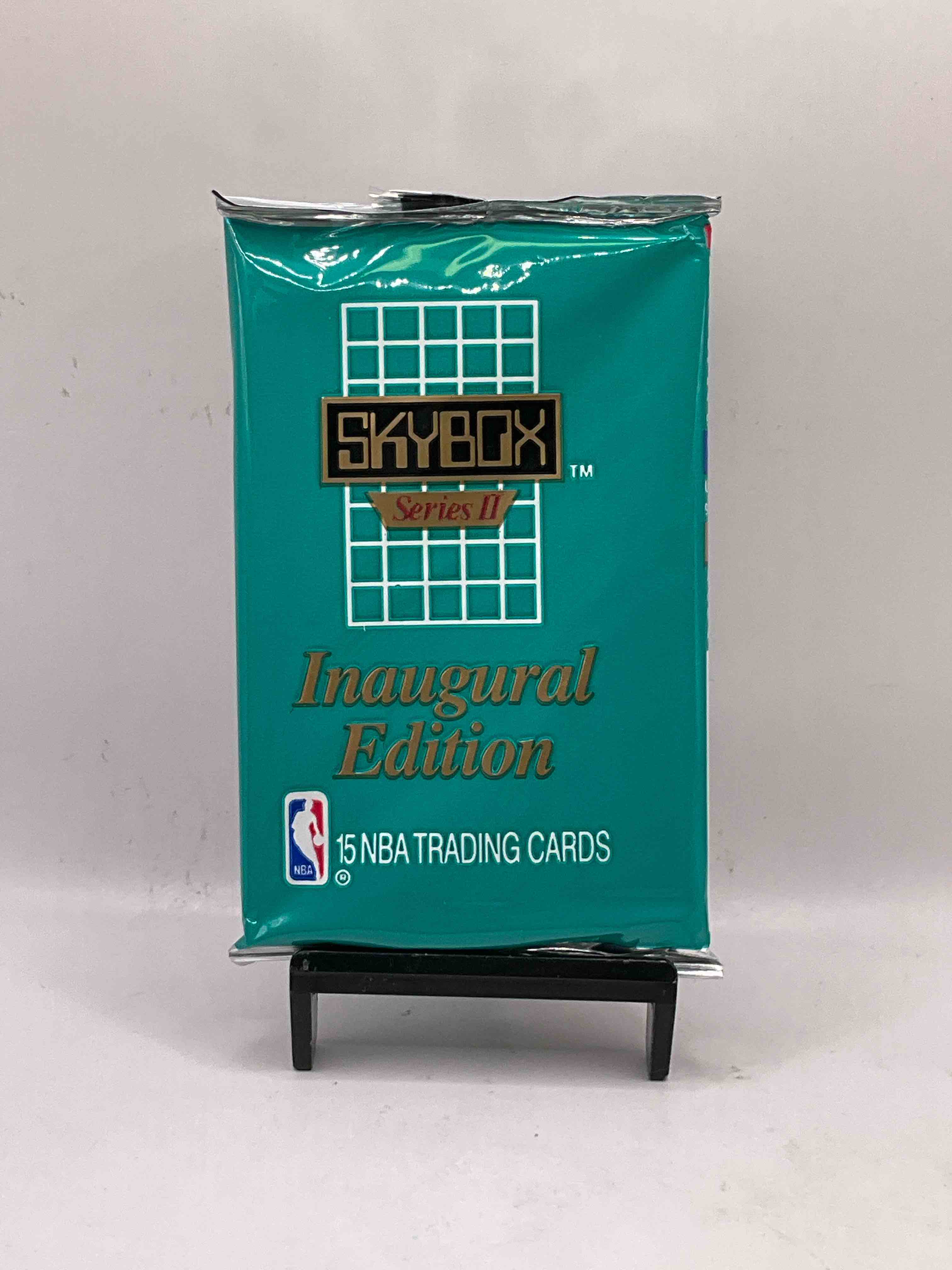 Michael Jordan, Magic Johnson & More! Search For So Many NBA Legends & Stars!  1990-91 Skybox Series II Unopened Packs! Direct From Original Box! These Packs Are Sought After For Their Eye-Catching Teal Look & Awesome Cards! Search For Valuable Michael Jordan, Larry Bird & Magic Johnson Cards! Along With Other Stars! 