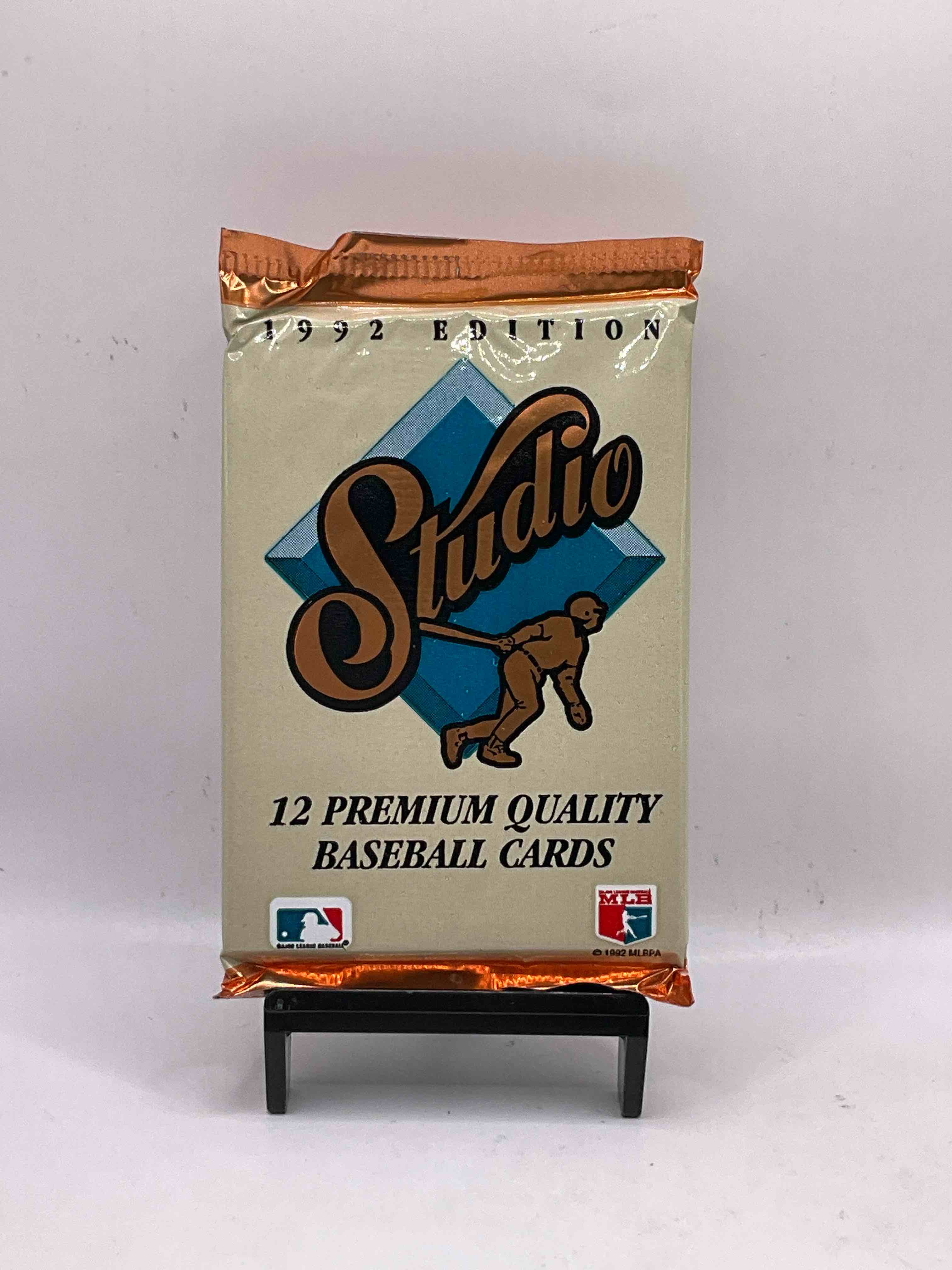 1992 Leaf Studio Packs! No Way! Top Of The Line Leaf Baseball Packs, In Beautiful Box! Possible Jeff Kent Rookie, Ken Griffey Jr, Kirby Puckett & More Inside! Crazy!