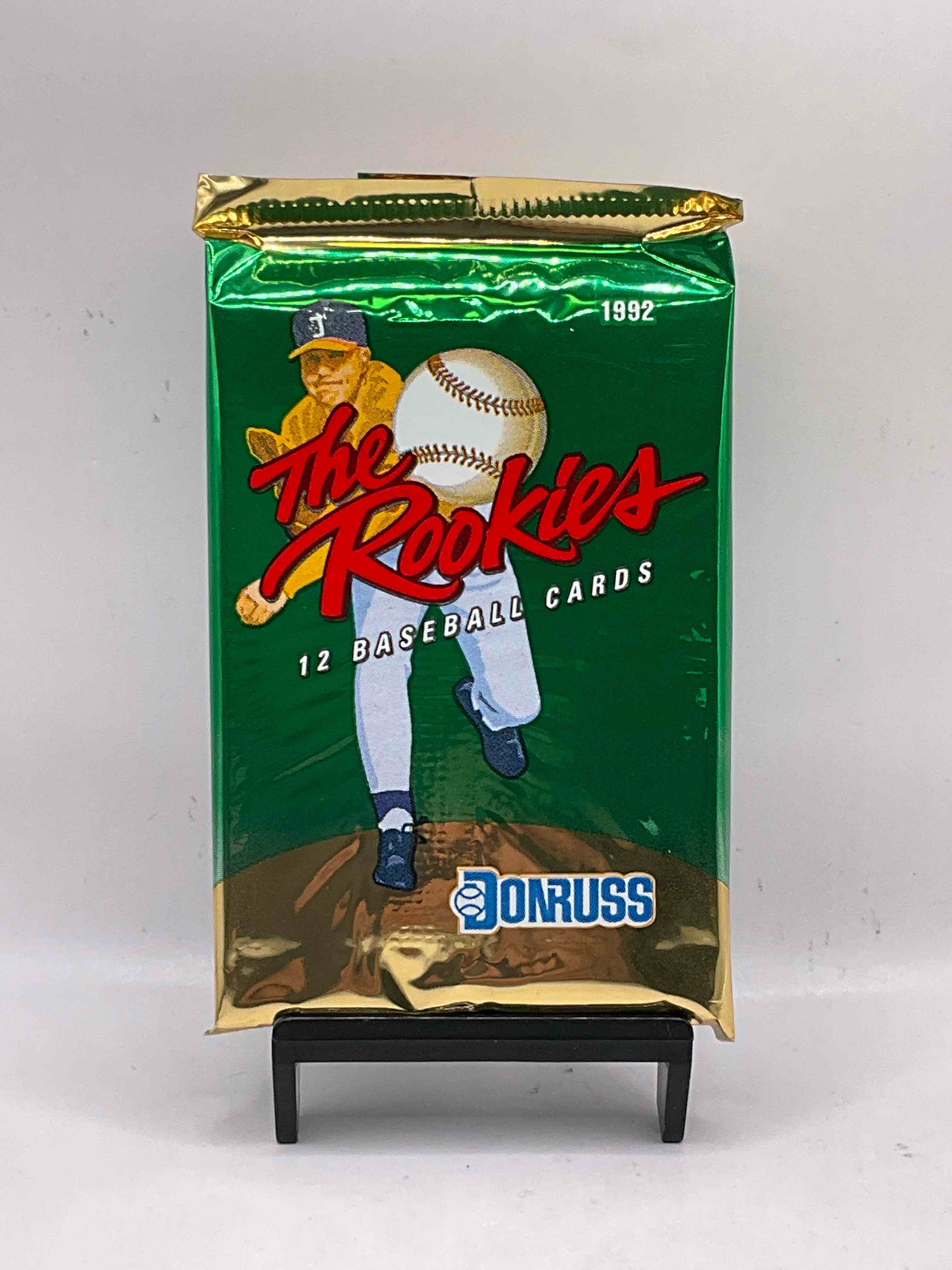 1992 Donruss THE ROOKIES Baseball Sealed Unopened Sports Cards Pack, Direct From Original Retail Case! An Uncommon Find For Sure! Search For Rookie Cards From Pedro Martinez, Manny Ramirez & So Much More! Awesome, Uncommon Sports Memorabilia!