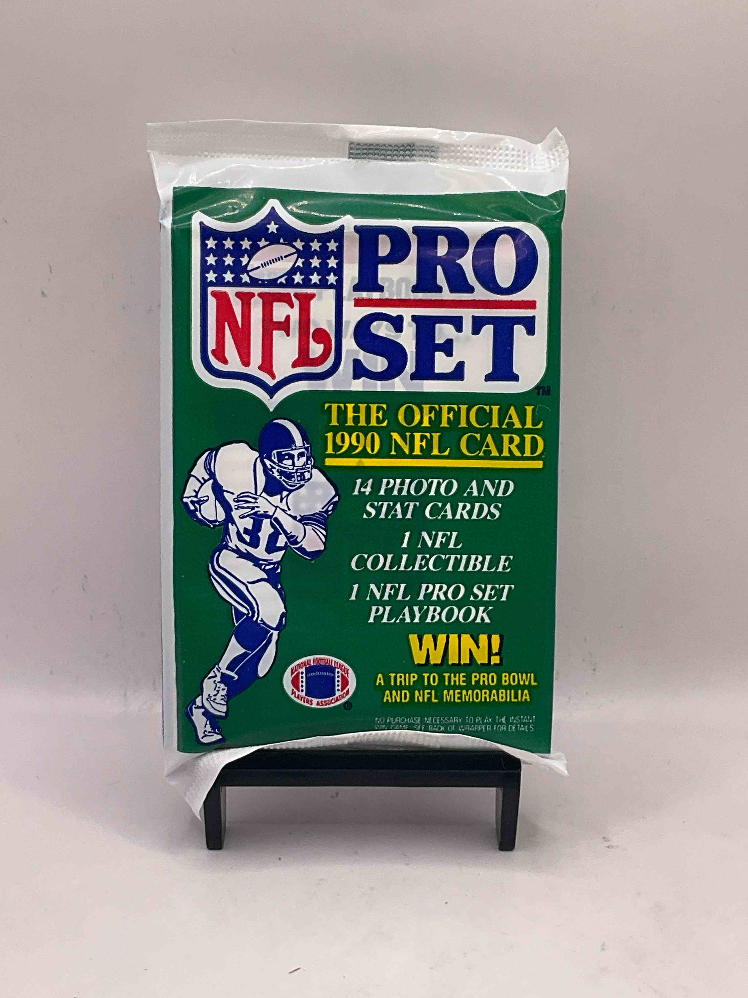 Wow! 1990 Pro Set Football Sealed Card Pack, Direct From Original Retail Case!  Highly Sought After By Collectors As This Year Is Loaded With High Profile Cards! Search For Cards From Barry Sanders, Deion Sanders, Troy Aikman, Michael Irvin & Much More!  Getting Hard To Find!