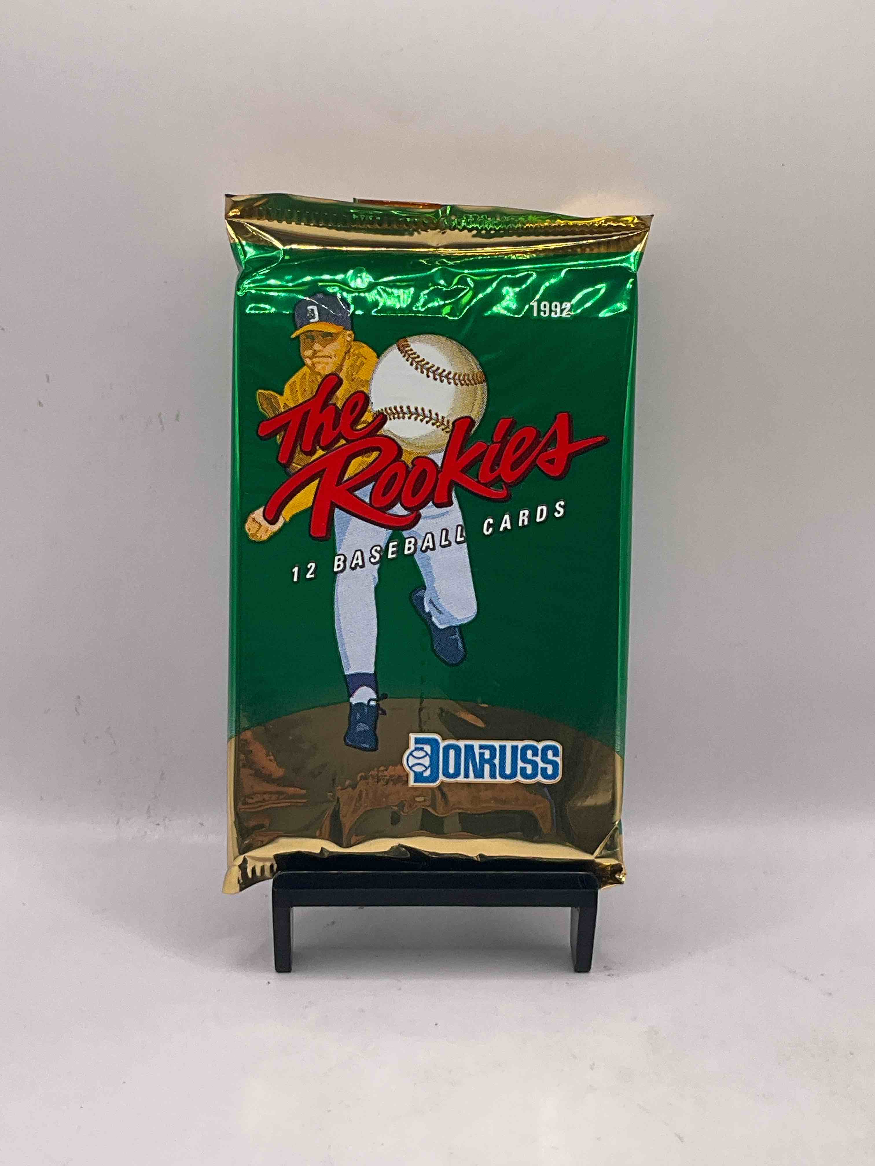 1992 Donruss THE ROOKIES Baseball Sealed Unopened Sports Cards Pack, Direct From Original Retail Case! An Uncommon Find For Sure! Search For Rookie Cards From Pedro Martinez, Manny Ramirez & So Much More! Awesome, Uncommon Sports Memorabilia!