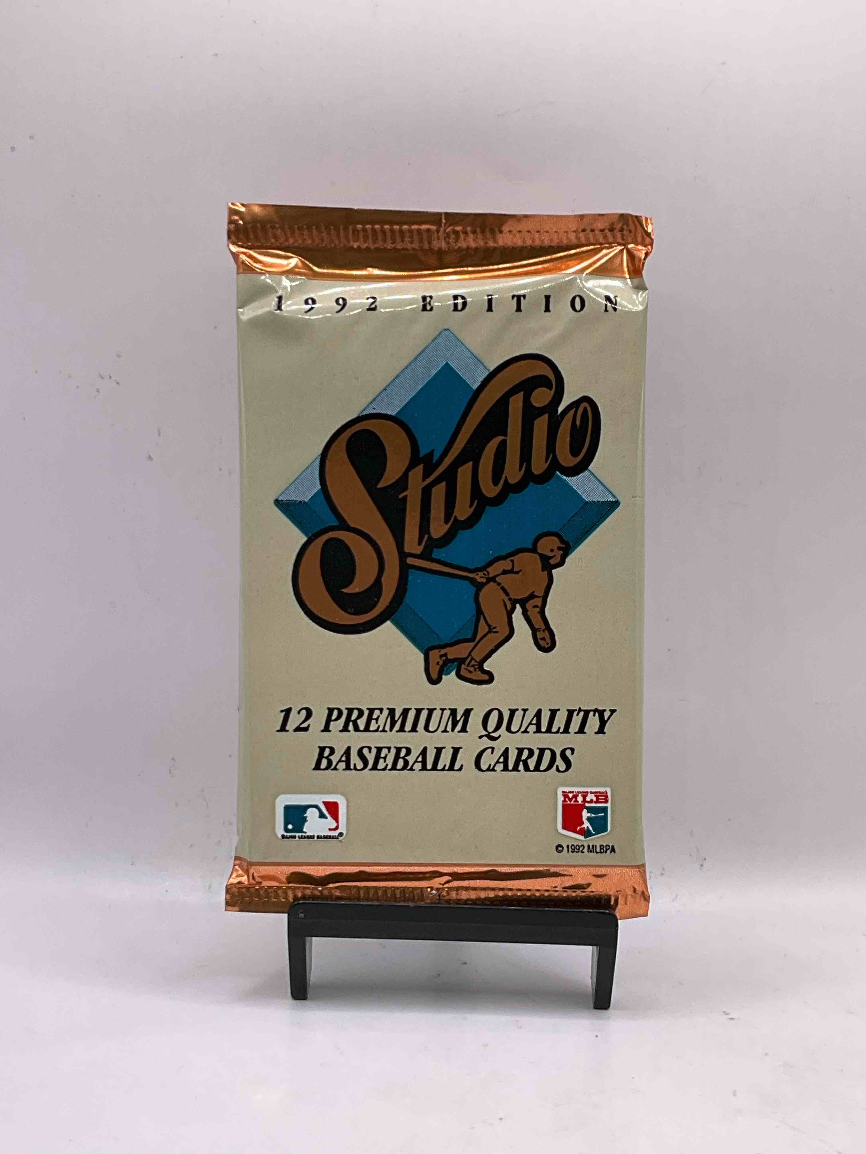 1992 Leaf Studio Packs! No Way! Top Of The Line Leaf Baseball Packs, In Beautiful Box! Possible Jeff Kent Rookie, Ken Griffey Jr, Kirby Puckett & More Inside! Crazy!
