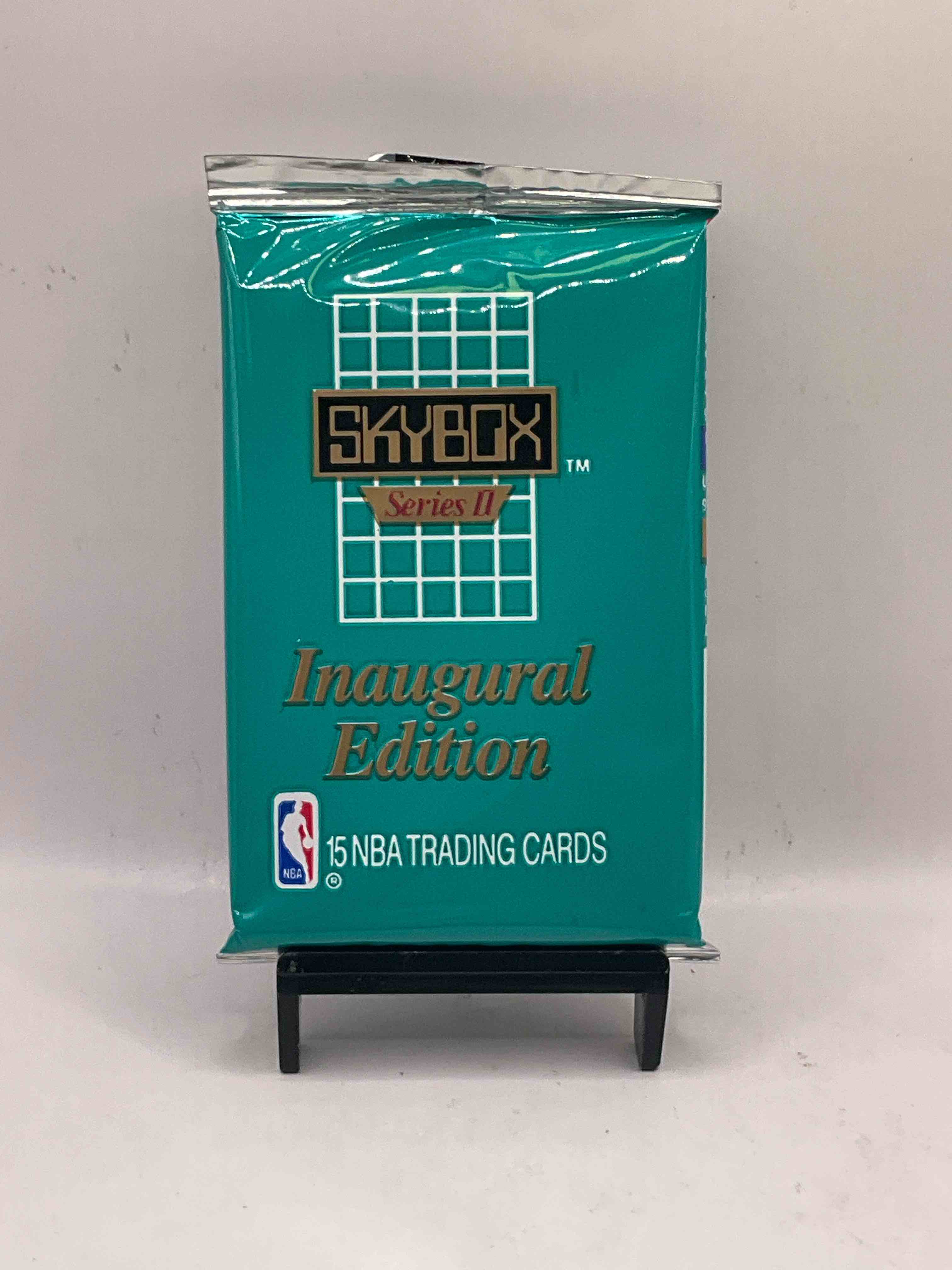 Michael Jordan, Magic Johnson & More! Search For So Many NBA Legends & Stars!  1990-91 Skybox Series II Unopened Packs! Direct From Original Box! These Packs Are Sought After For Their Eye-Catching Teal Look & Awesome Cards! Search For Valuable Michael Jordan, Larry Bird & Magic Johnson Cards! Along With Other Stars! 