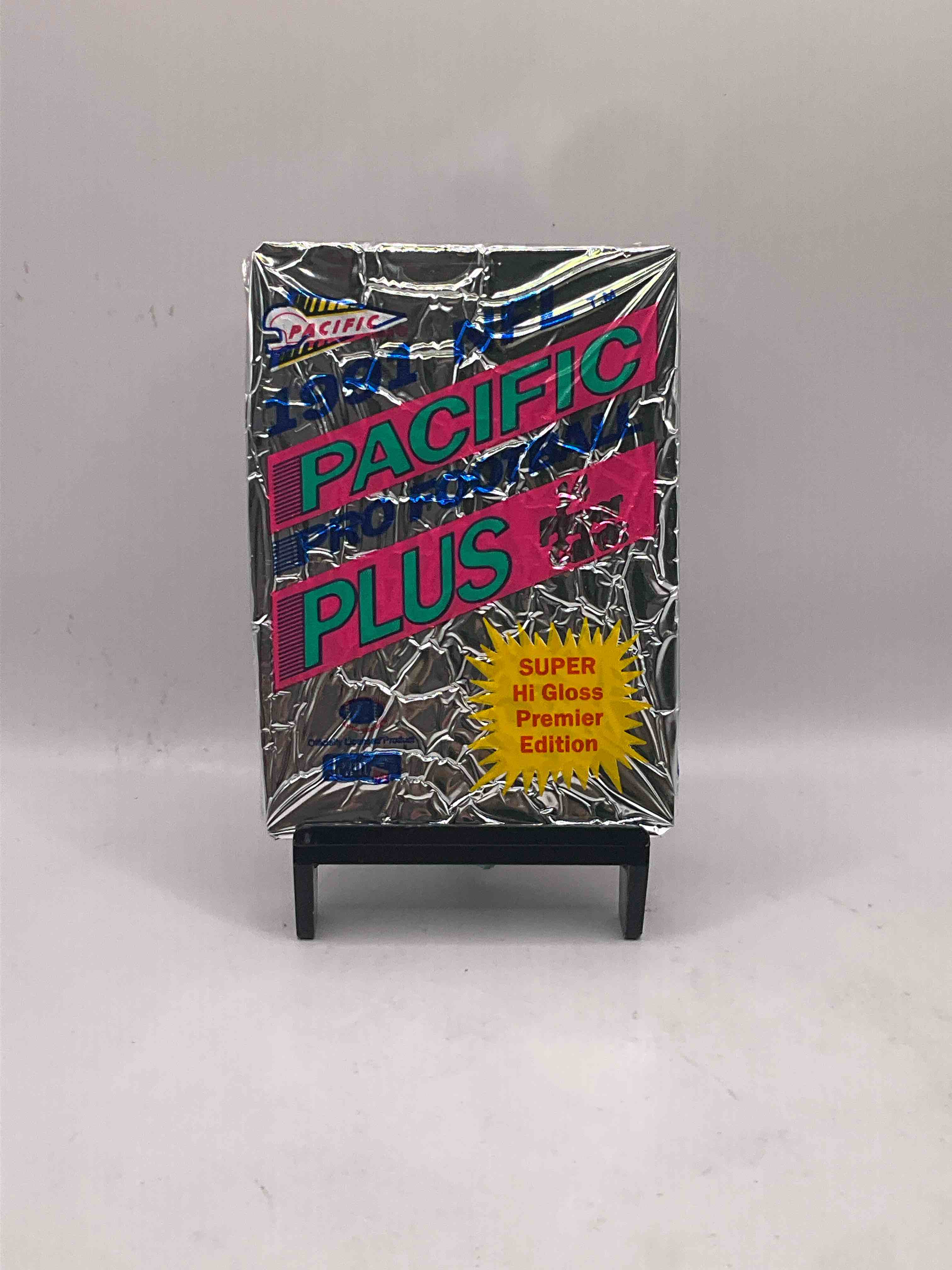 1991 Pacific Football, Something You Hardly Ever See! 1991 Pacific Football Sealed Card Pack, Direct From Original Retail Case. Search For Brett Favre Rookie, Early Barry Sanders, Jerry Rice & So Much More! Hard To Find!