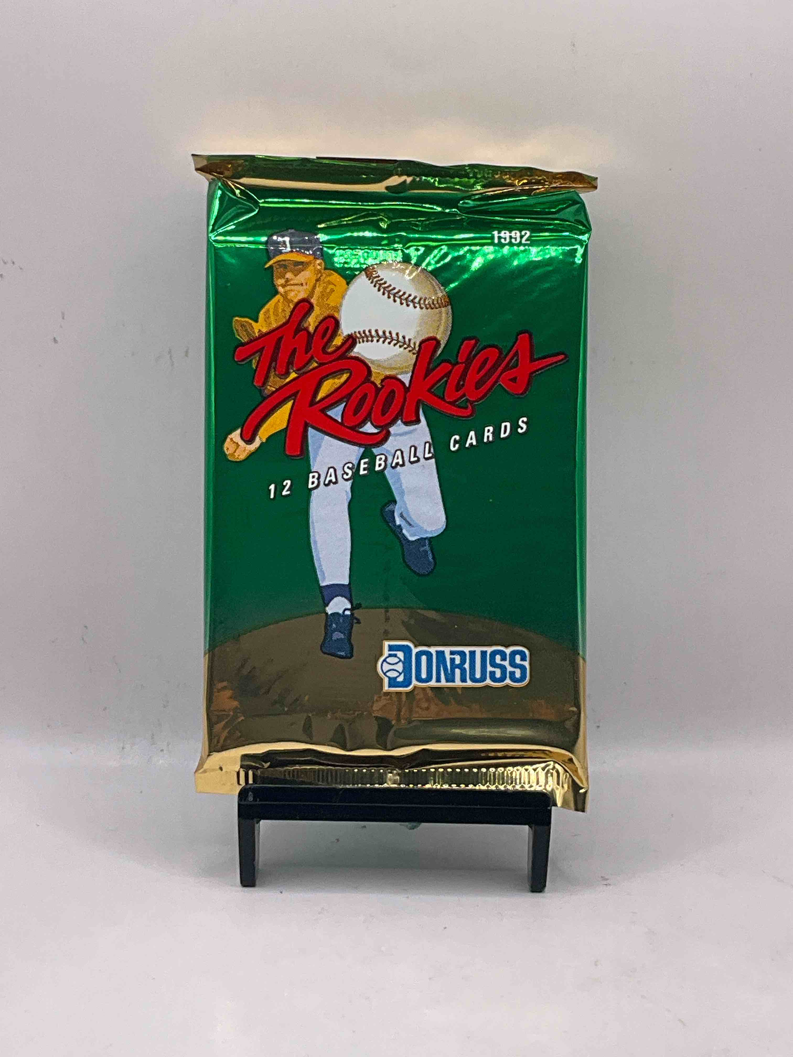 1992 Donruss THE ROOKIES Baseball Sealed Unopened Sports Cards Pack, Direct From Original Retail Case! An Uncommon Find For Sure! Search For Rookie Cards From Pedro Martinez, Manny Ramirez & So Much More! Awesome, Uncommon Sports Memorabilia!