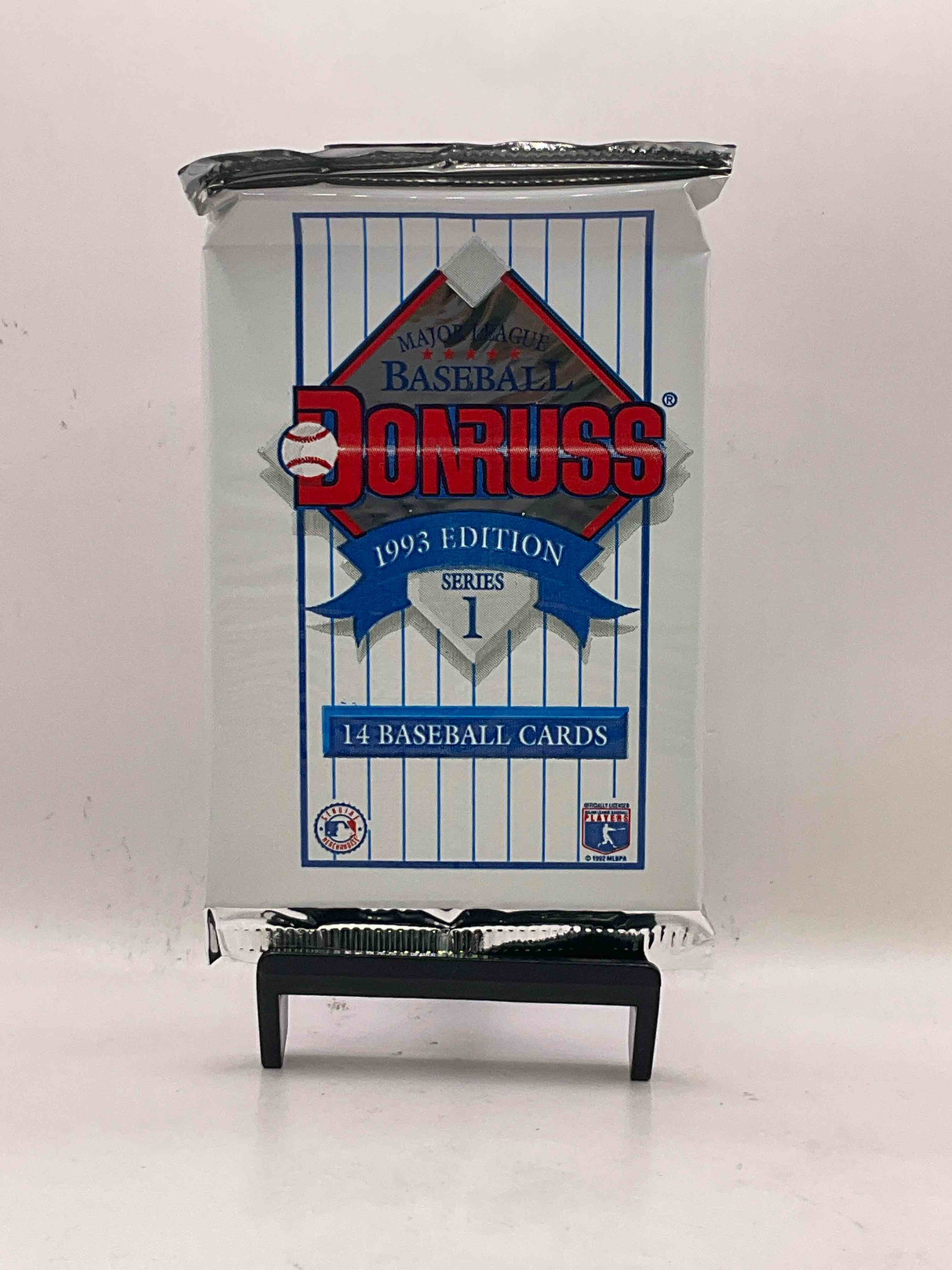 Great Year! 1993 Donruss Baseball Unopened Baseball Card Packs, Direct From Original Sealed Retail Case! Search For Valuable Rated Rookie Cards From Chipper Jones (PSA 10 $150+) & Mike Piazza, Early Ken Griffey Jr. & So Much More!