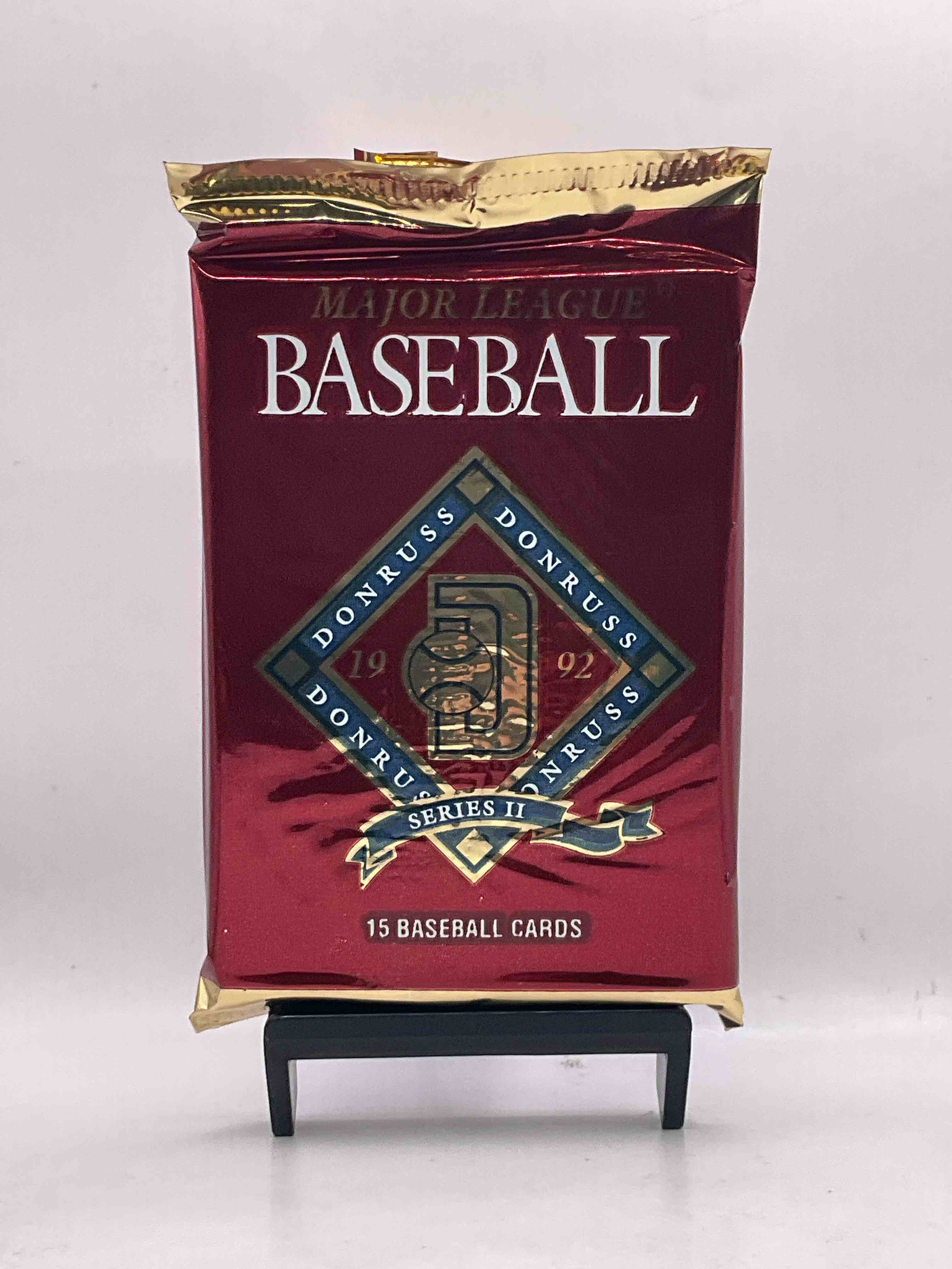 1992 Donruss Baseball Unopened Sealed Sports Card Pack, Direct From Original Sealed Retail Case! Search for Valuable Cards From Ricky Henderson & Nolan Ryan & So Much More! also, Search For 1 of 5000 Personally Autographed Cal Ripken Jr. Cards Randomly Inserted!