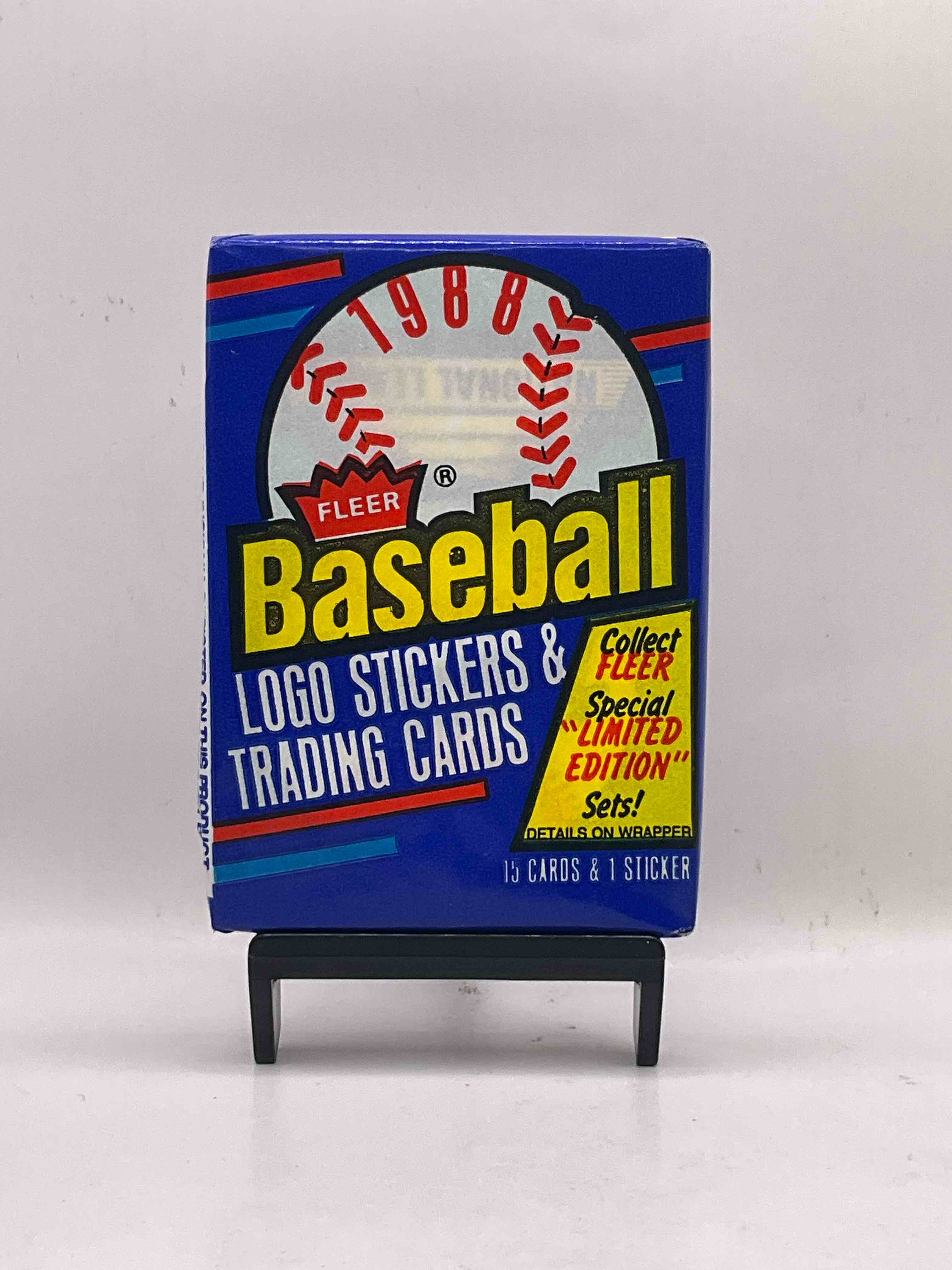 80’s Vintage! 1988 Fleer Baseball Unopened  Packs! Direct From Original Box! Search For Valuable Don Mattingly & Nolan Ryan Cards!