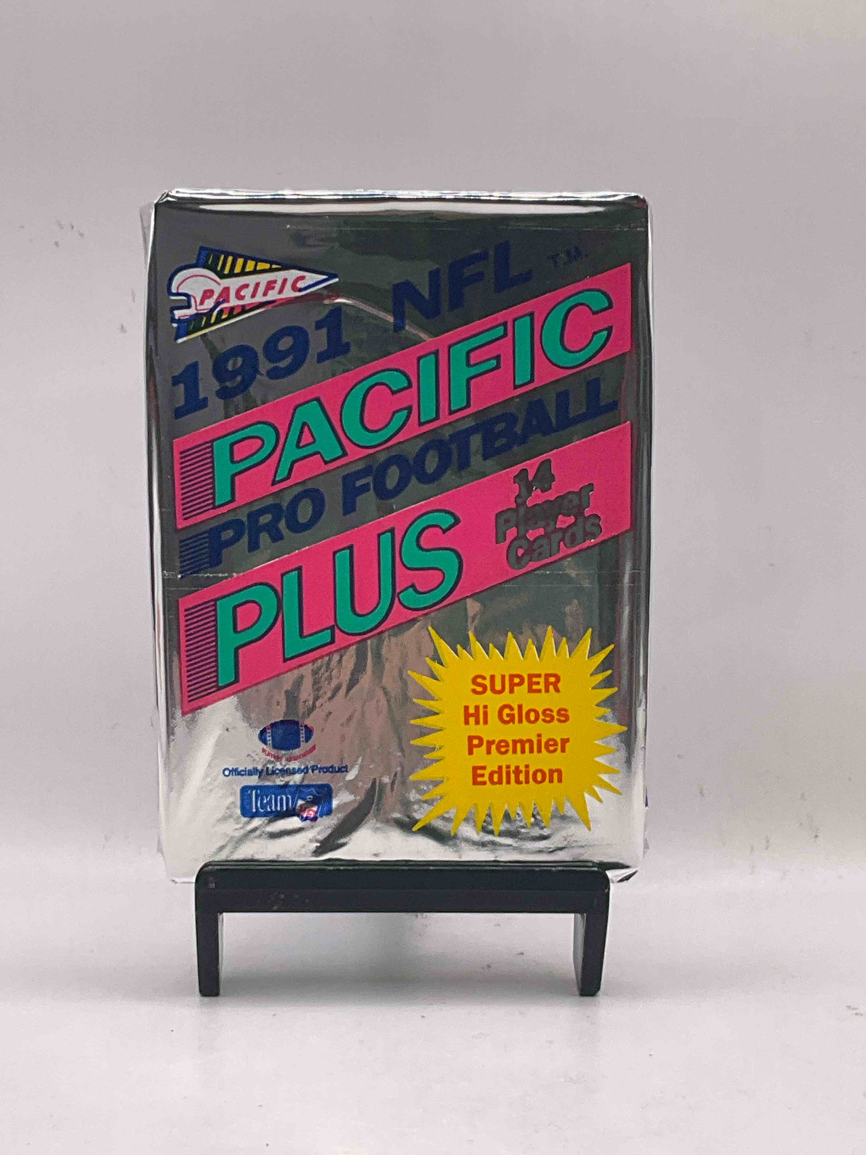 1991 Pacific Football, Something You Hardly Ever See! 1991 Pacific Football Sealed Card Pack, Direct From Original Retail Case. Search For Brett Favre Rookie, Early Barry Sanders, Jerry Rice & So Much More! Hard To Find!