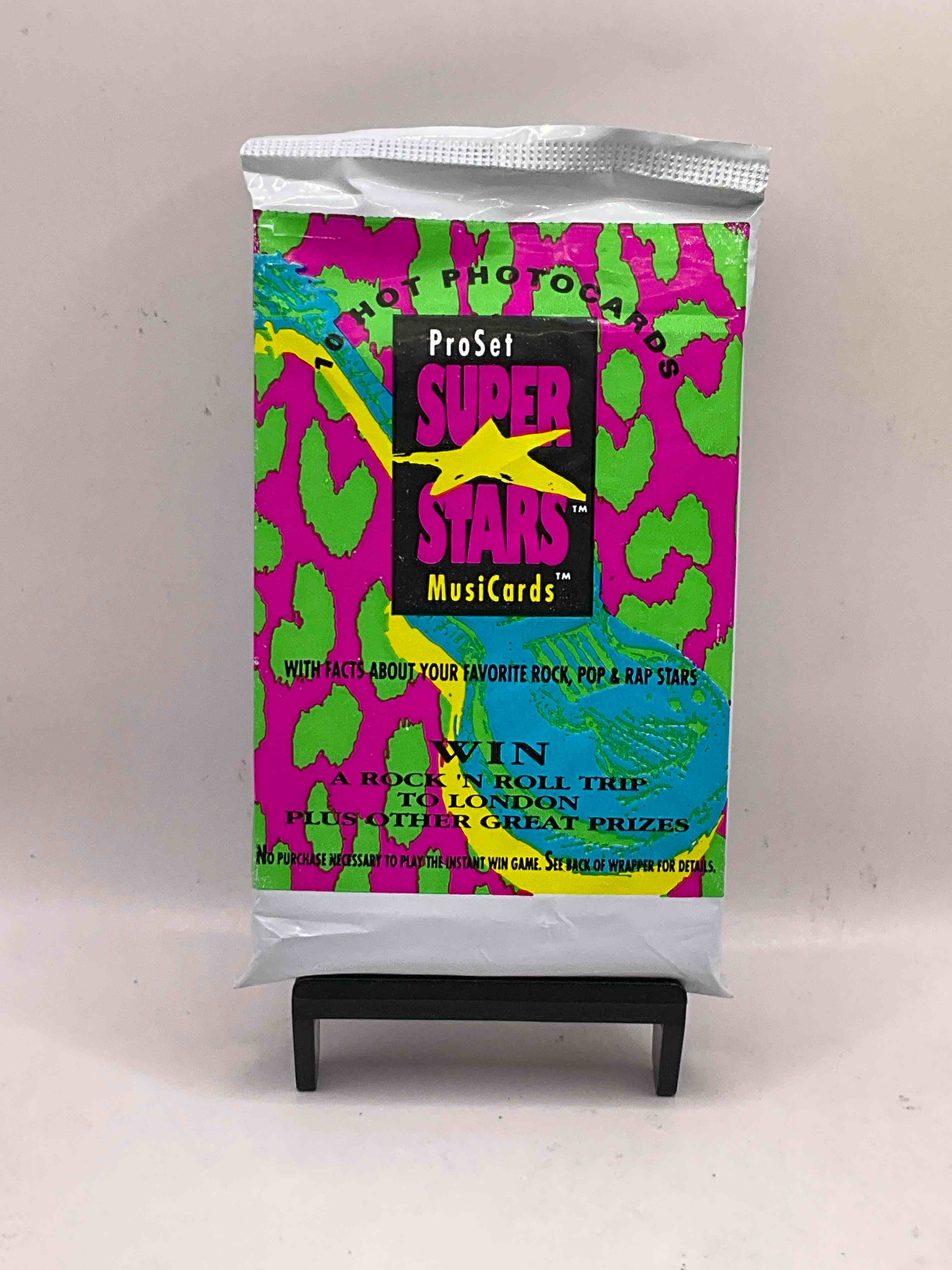 1991 Pop Music Fans Rejoice! Rare 1991 Musicards Sealed Packs, Direct From Original Retail Case! Packs Include 10 Photo Cards Of Pop Stars Of The Era Like Janet Jackson & George Michael, & Include Facts About The Stars! These Seriously Retro Cards Are Great Collector Items & A Great Way To Walk Down Memory Lane Of Early 90's Pop Music! Very Hard To Find!