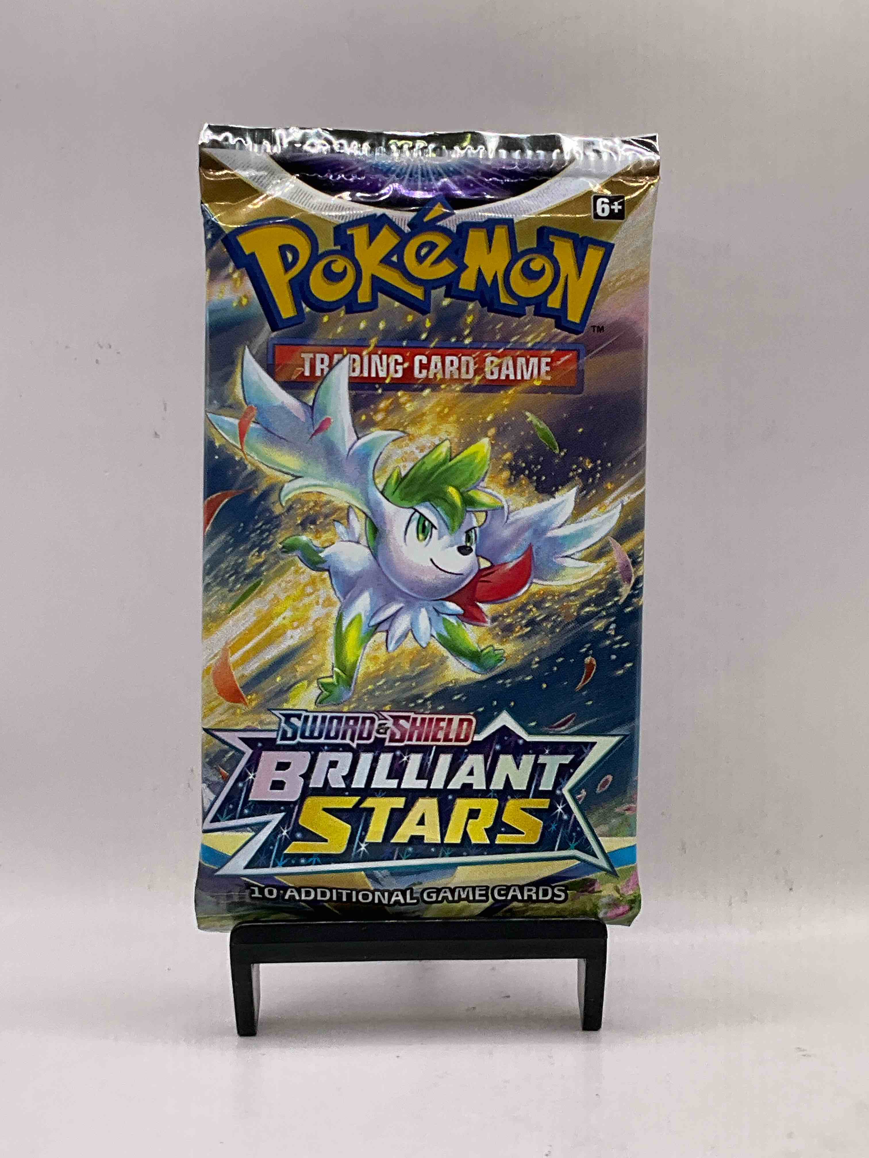 2022 Pokémon Brilliant Stars Sealed Card Pack! Unopened Pack Includes 10 Game Collector Cards! A Great Collector Item!