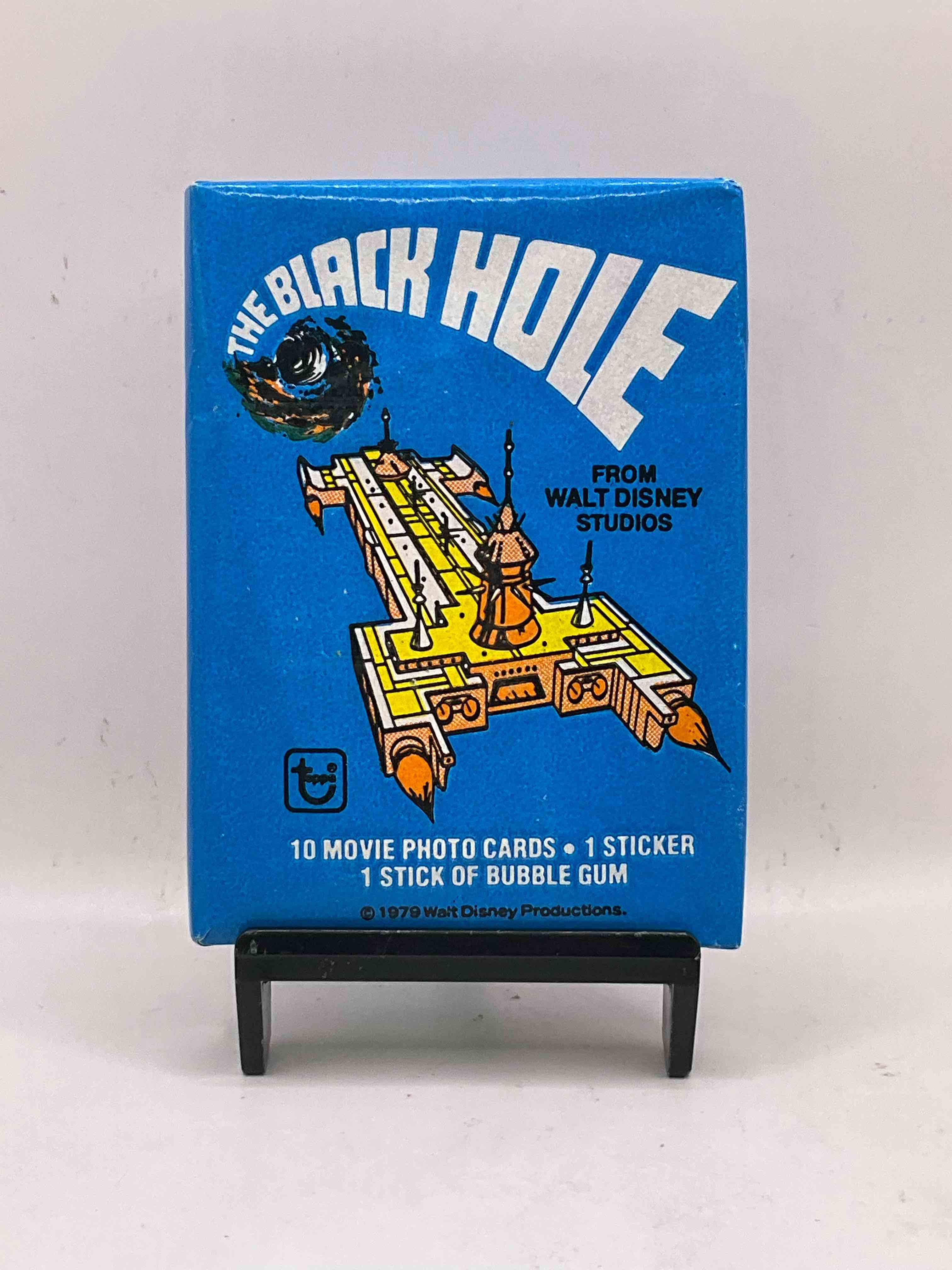 1979 Black Hole Rarity! Check Out These Extremely Rare THE BLACK HOLE Movie Trading Card Sealed Wax Packs, Direct From Original Retail Case! This Movie Was Disney's Answer To Star Wars In 1979 & Has Become A Seriously Collectible Retro Classic! Own Some Pieces Of 1979 Retro History That Are Seriously Collectible & Hard To Find!