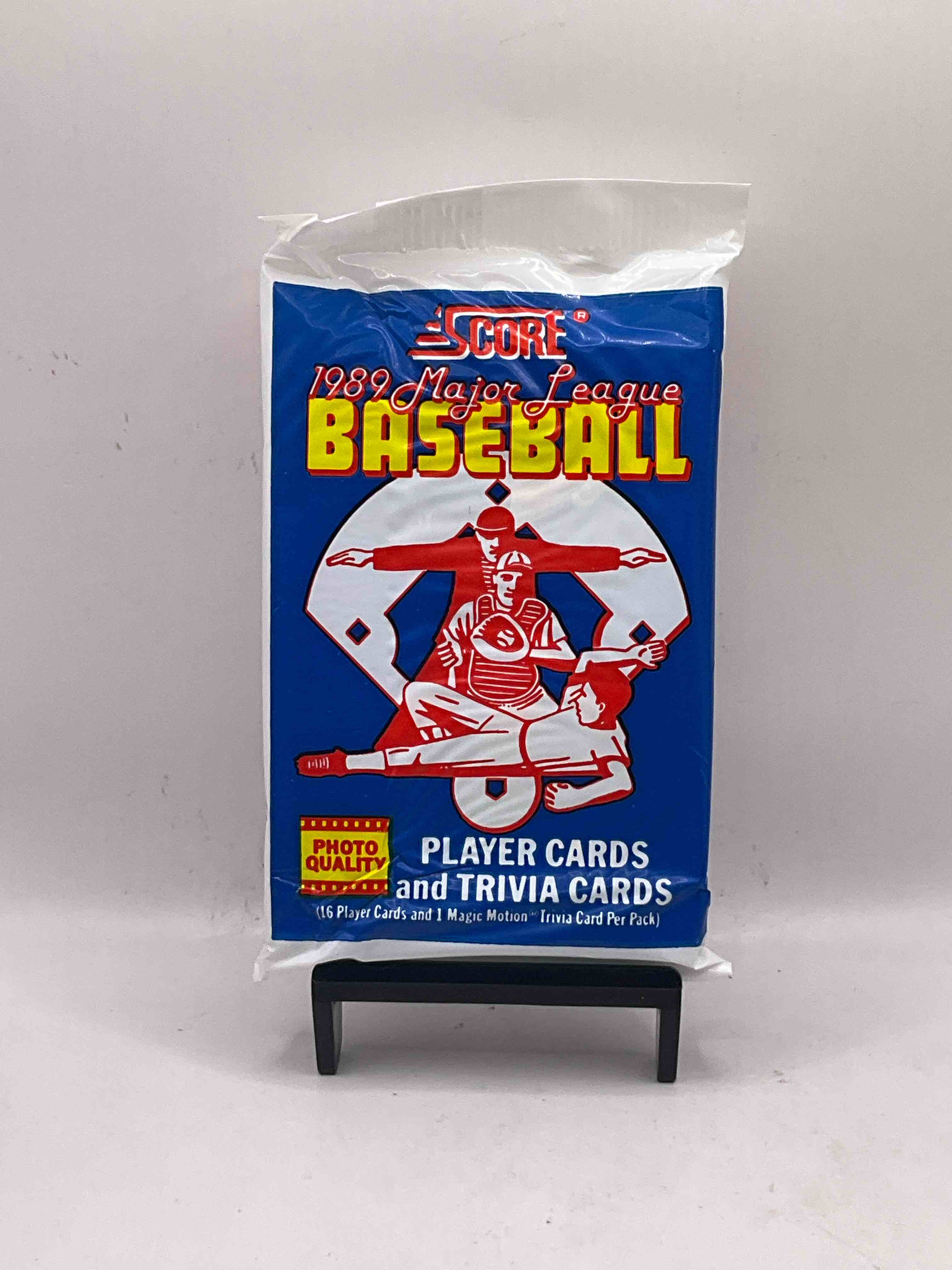 1989 Score Baseball Sealed Sports Collectible Card Pack, Direct From Original Retail Case! Search For Valuable Don Mattingly #1 & So Many Cool Nostalgic 80's Players!
