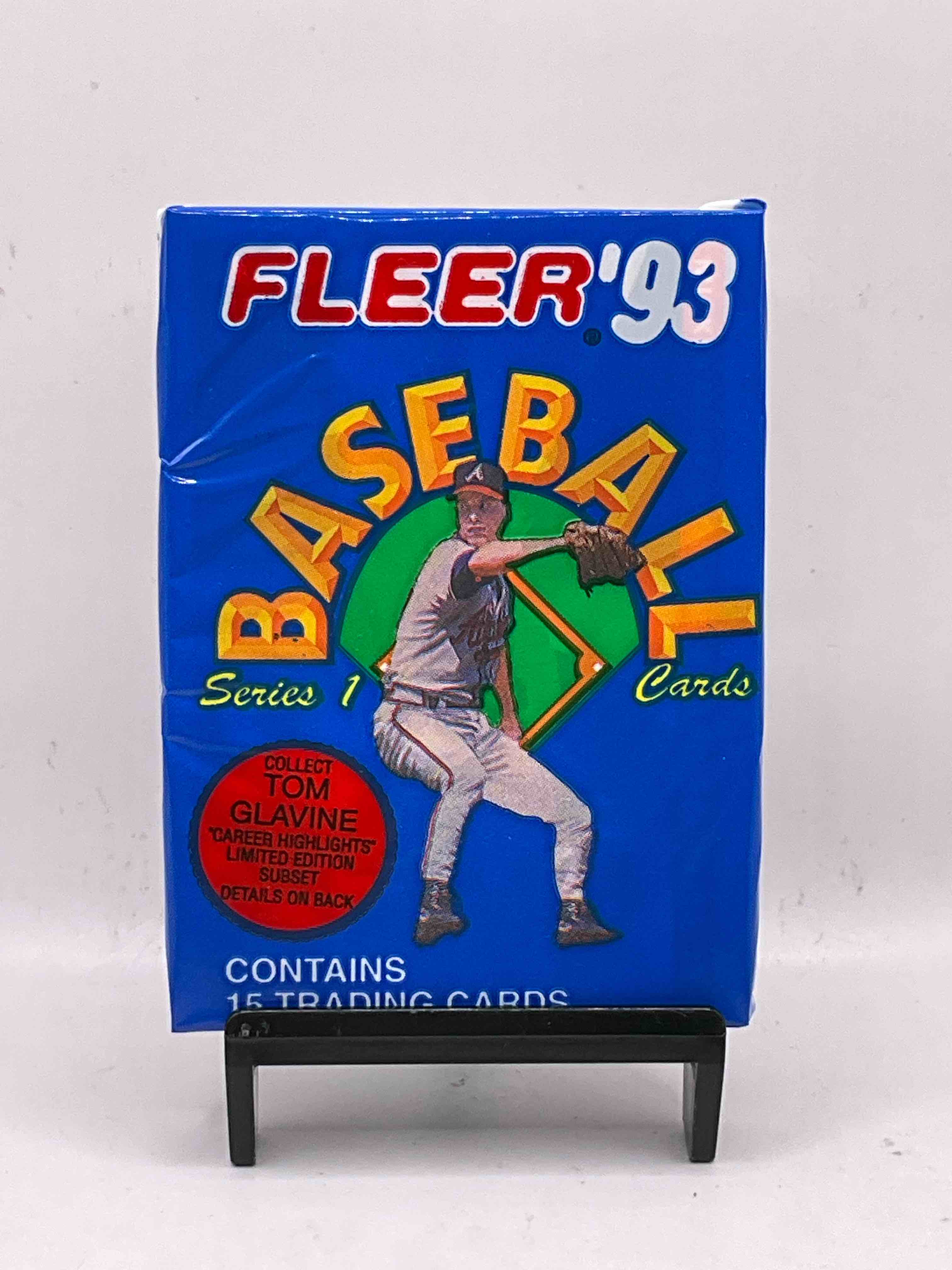 Limited Edition Tom Glavine!? 1993 Fleer Series 1 Unopened Packs, Straight From Box! Search For Rare Tom Glavine Subset Cards, Ken Griffey Jr, Don Mattingly & More!