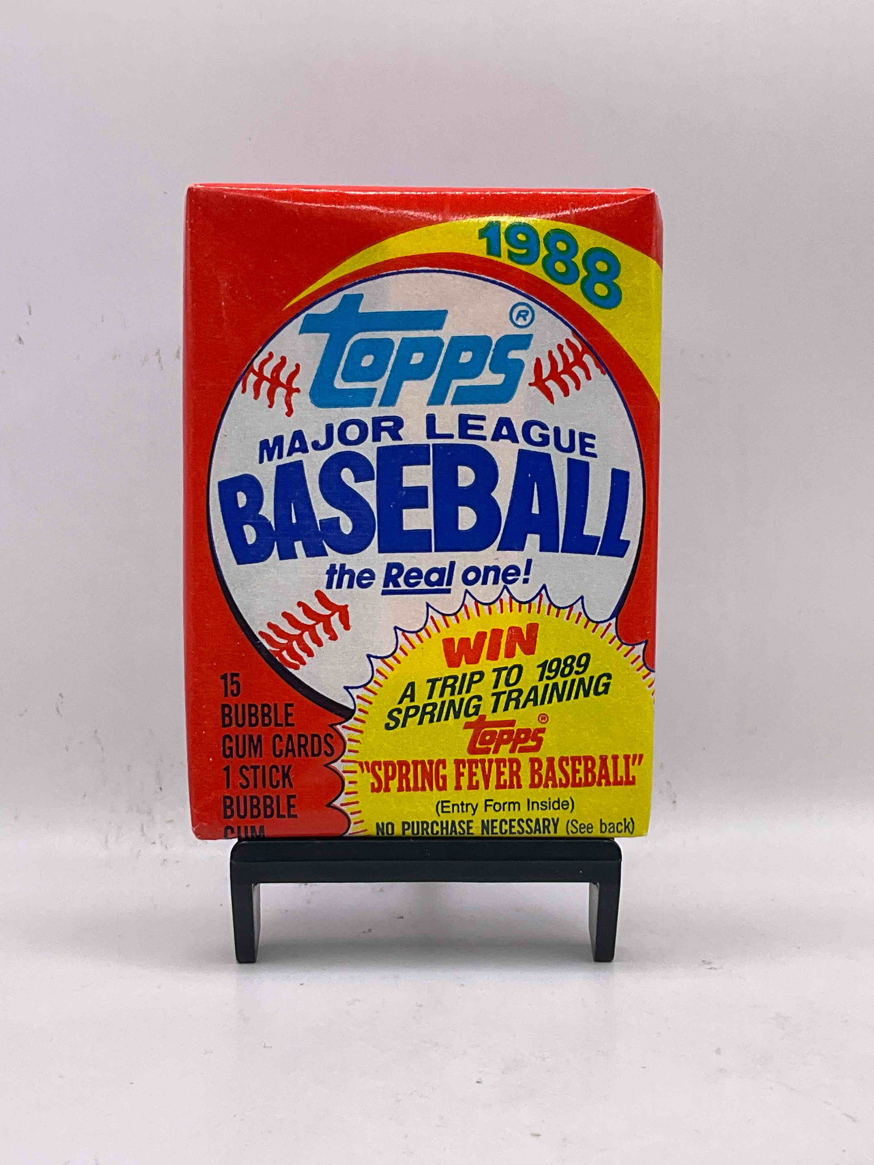 80’s Baseball Fan’s Rejoice! 1988 Topps Baseball Unopened Rack Packs Full Of Collectible Trading Cards! Search For Valuable Don Mattingly “World Of Baseball” & Nolan Ryan Cards Worth Hundreds In Perfect Condition! 
