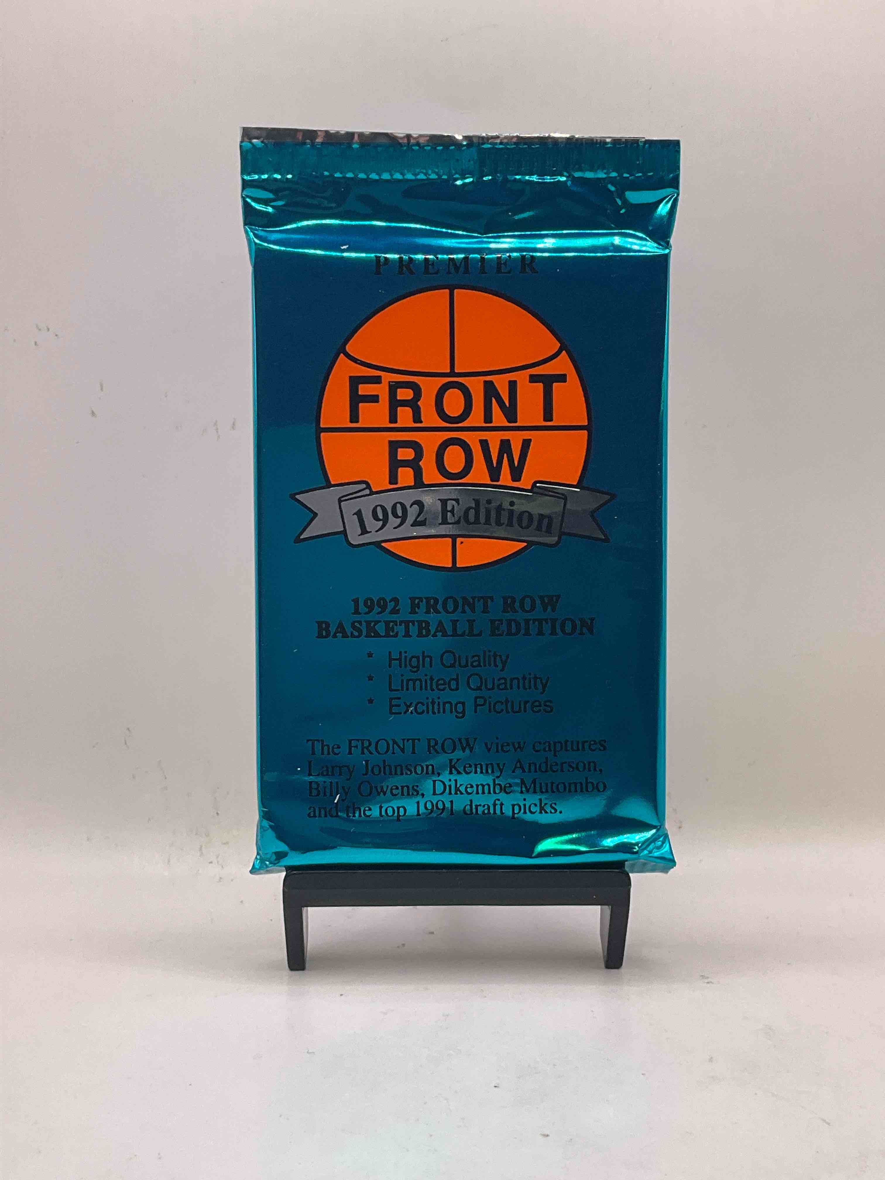 1992 Retro Rarity! Here's Something You've Probably NEVER Seen! 1992 Front Row College Basketball / NBA Unopened Sealed Packs! Premiere / Glossy Edition, Direct From Sealed Original Retail Case! Front Row Was The "Original" College Jersey Card Packs Back In The Day & Has Long Been Defunct. These Cards Are Becoming Serious Collector Items Due To Their Scarcity. These Things Are Serious Throwback!Own Some Great Sports Card History & Something You'll Rarely See Again!