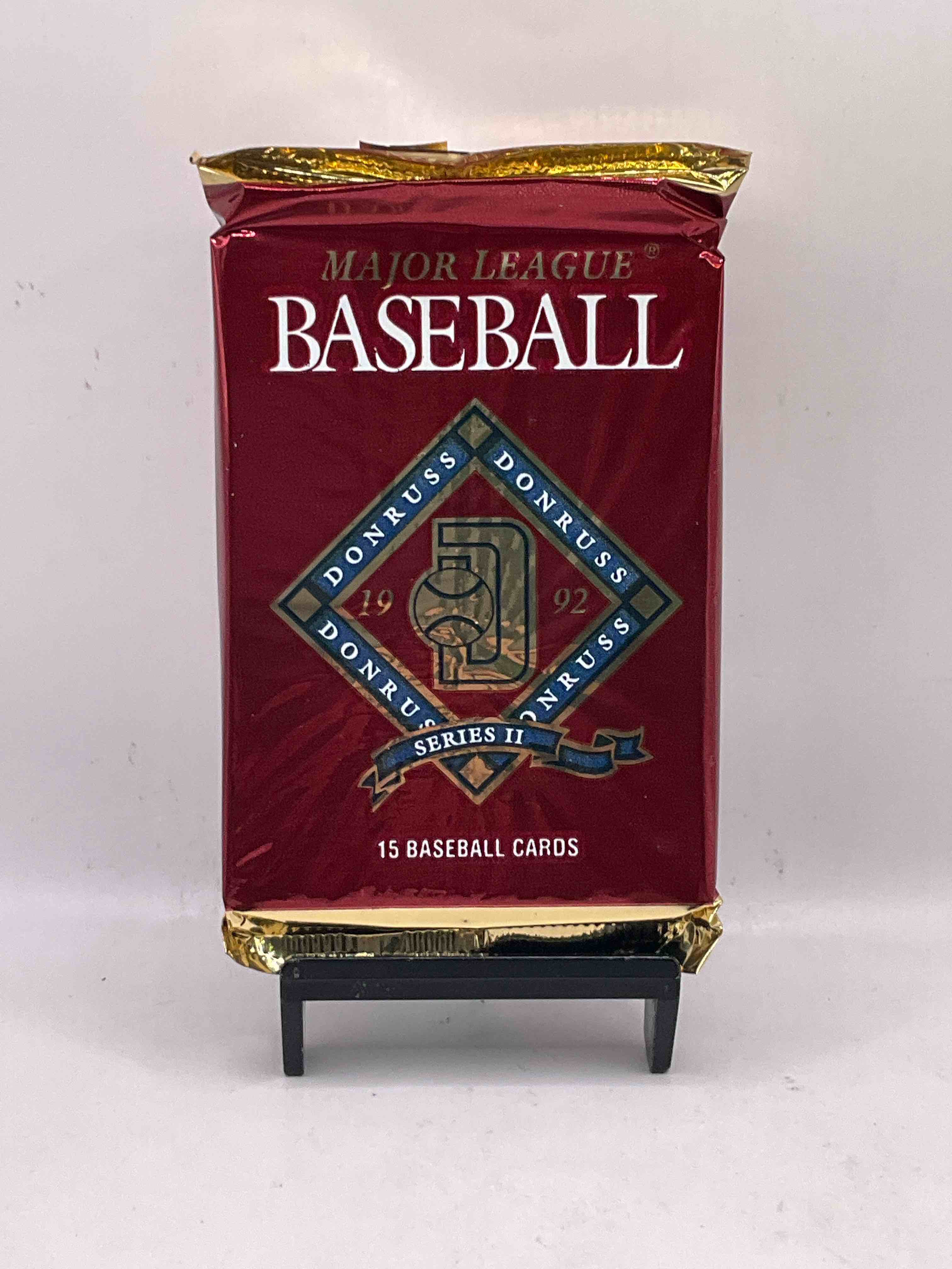 1992 Donruss Baseball Unopened Sealed Sports Card Pack, Direct From Original Sealed Retail Case! Search for Valuable Cards From Ricky Henderson & Nolan Ryan & So Much More! also, Search For 1 of 5000 Personally Autographed Cal Ripken Jr. Cards Randomly Inserted!