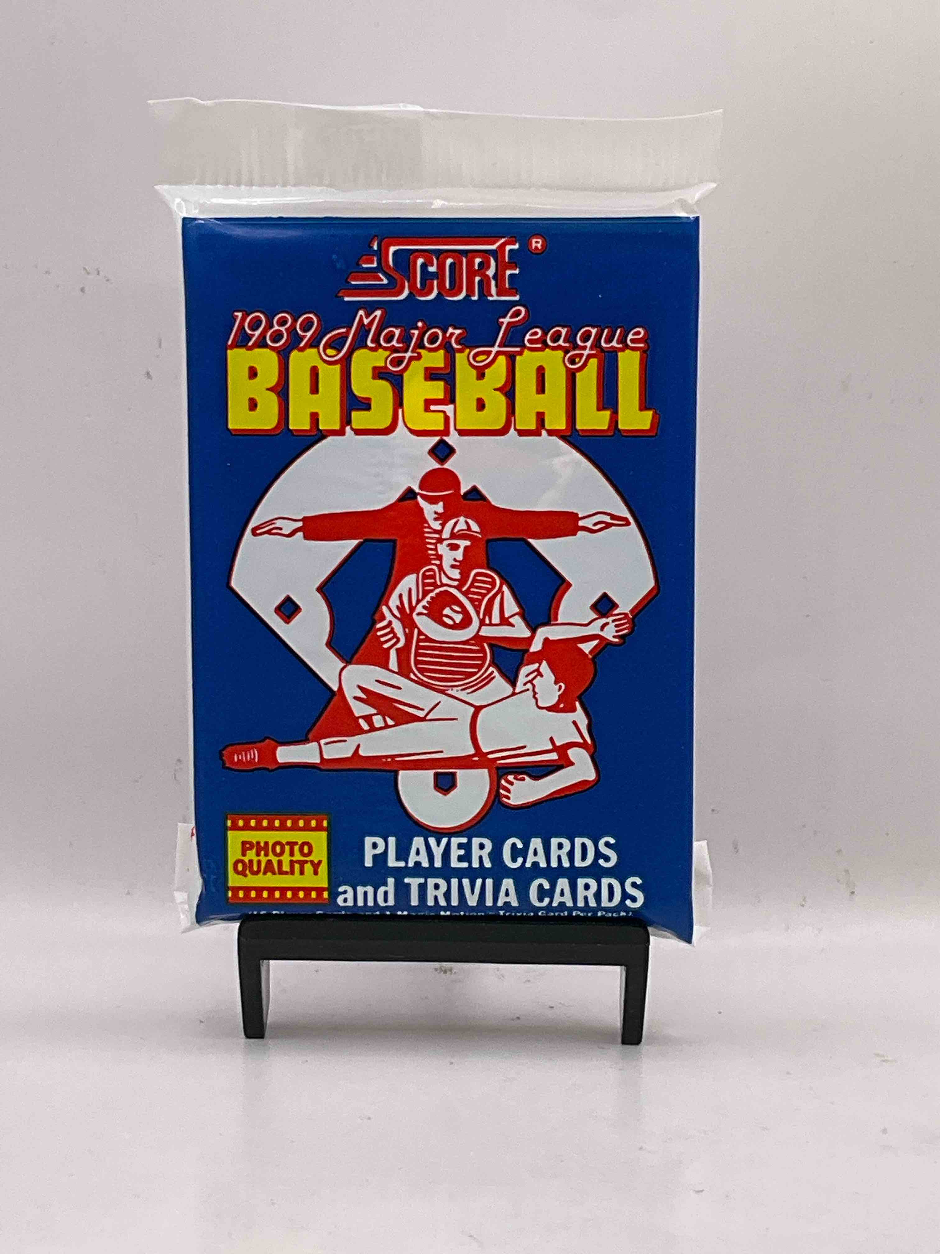 1989 Score Baseball Sealed Sports Collectible Card Pack, Direct From Original Retail Case! Search For Valuable Don Mattingly #1 & So Many Cool Nostalgic 80's Players!