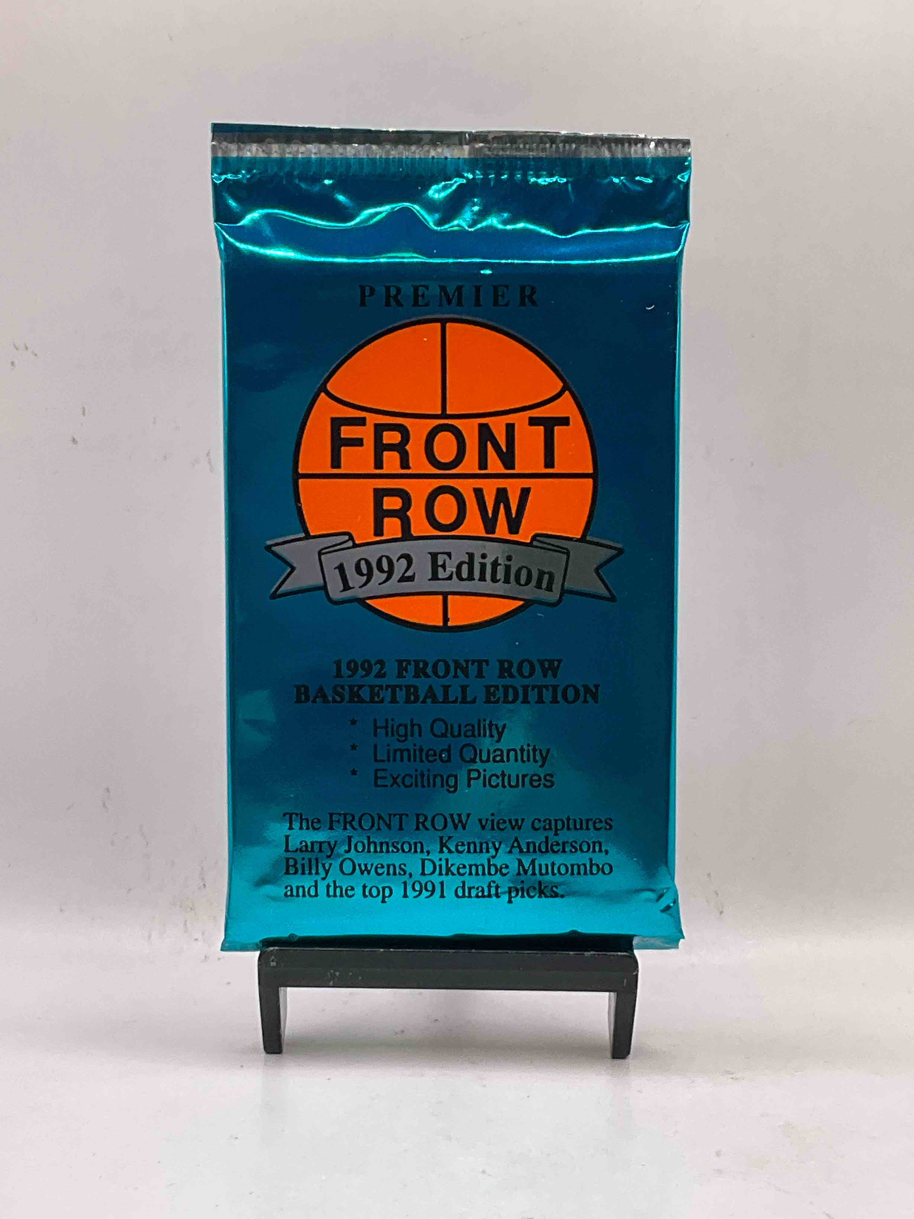 1992 Retro Rarity! Here's Something You've Probably NEVER Seen! 1992 Front Row College Basketball / NBA Unopened Sealed Packs! Premiere / Glossy Edition, Direct From Sealed Original Retail Case! Front Row Was The "Original" College Jersey Card Packs Back In The Day & Has Long Been Defunct. These Cards Are Becoming Serious Collector Items Due To Their Scarcity. These Things Are Serious Throwback!Own Some Great Sports Card History & Something You'll Rarely See Again!