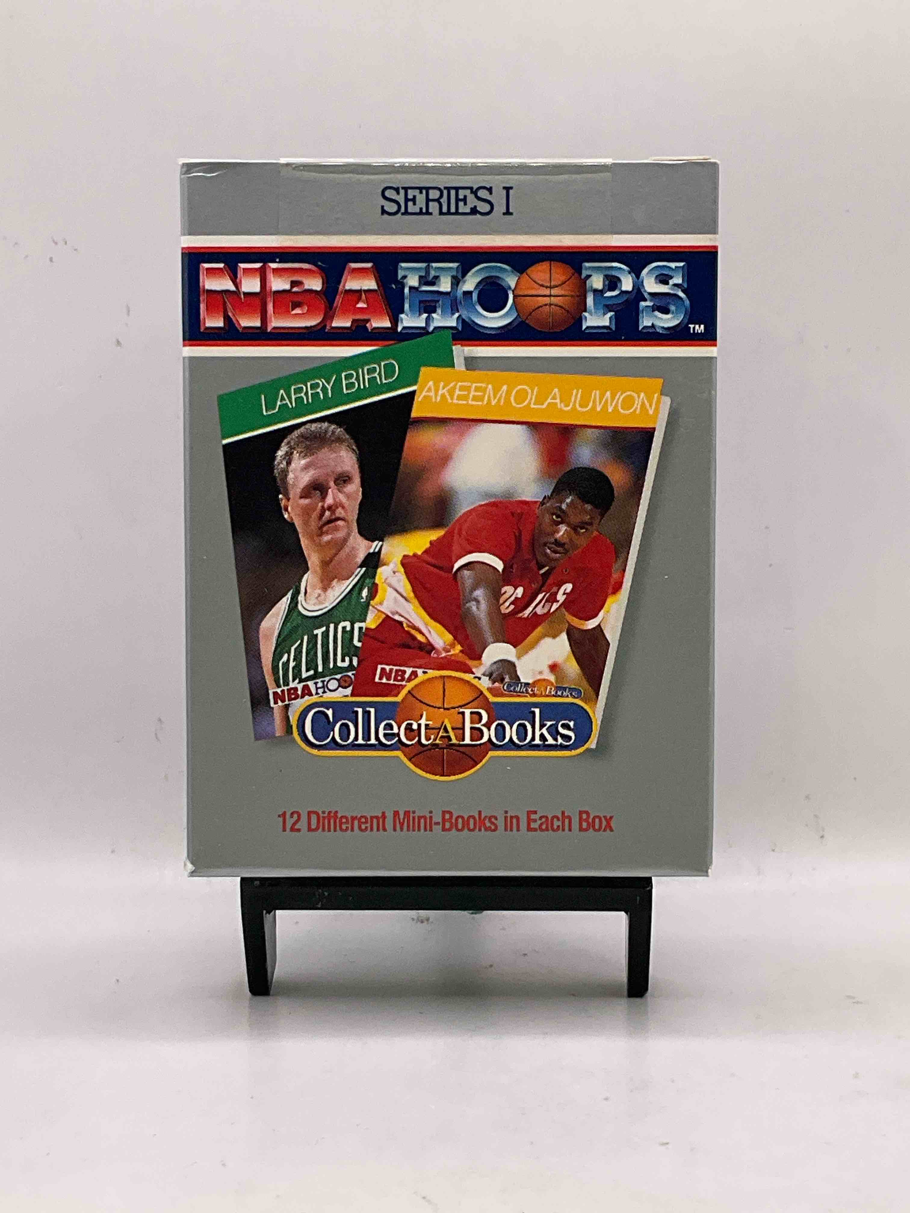 1990 NBA Hoops 4/4 Series 1 Collectible Mini Books, With Each Book Containing Dazzling Pictures & In Depth Facts About Each Player, Including Larry Bird, Akeem Olajuwon, Scottie Pippen & So Many More! Get One Of These Four Rare Boxes! 