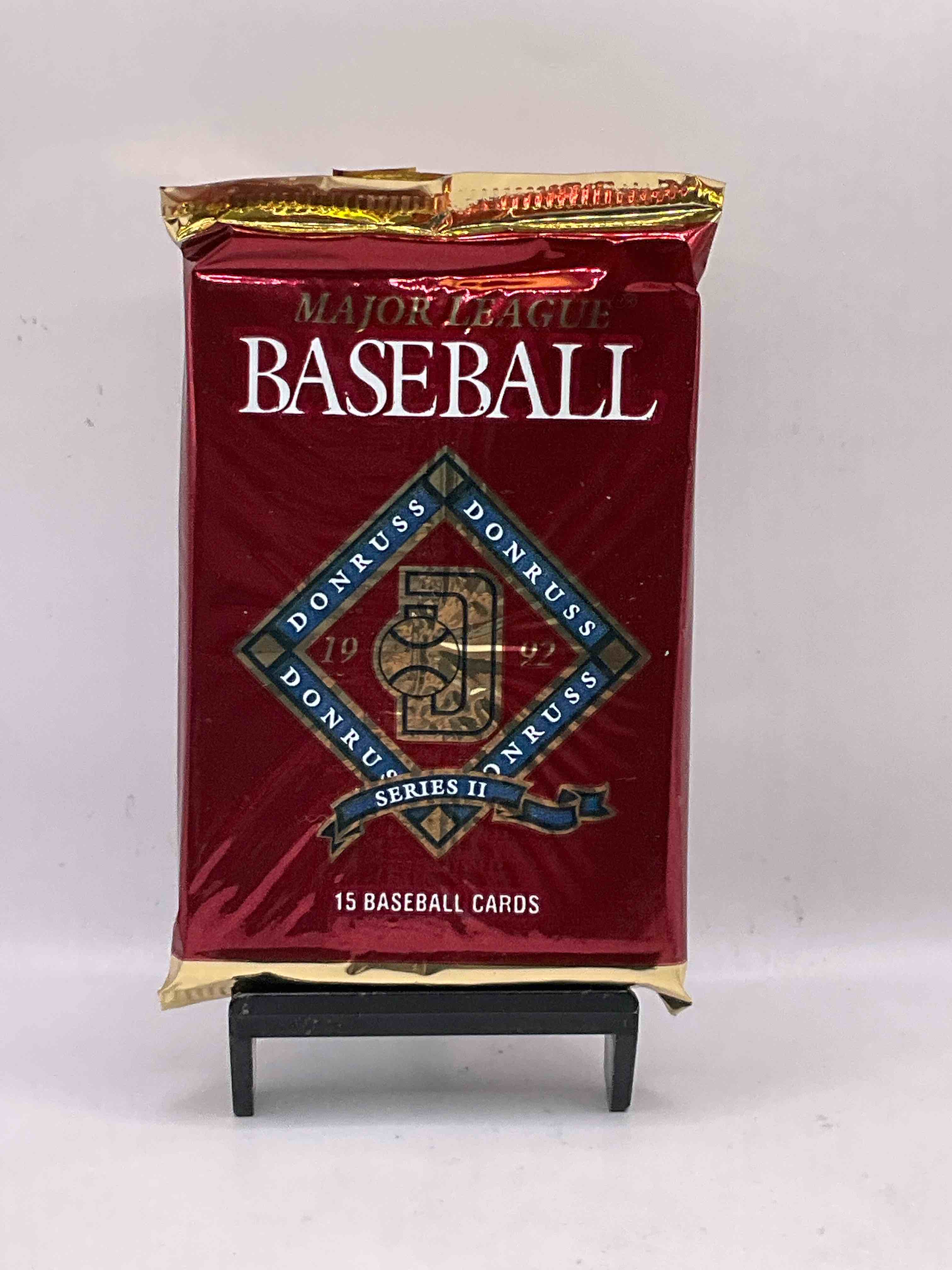 1992 Donruss Baseball Unopened Sealed Sports Card Pack, Direct From Original Sealed Retail Case! Search for Valuable Cards From Ricky Henderson & Nolan Ryan & So Much More! also, Search For 1 of 5000 Personally Autographed Cal Ripken Jr. Cards Randomly Inserted!