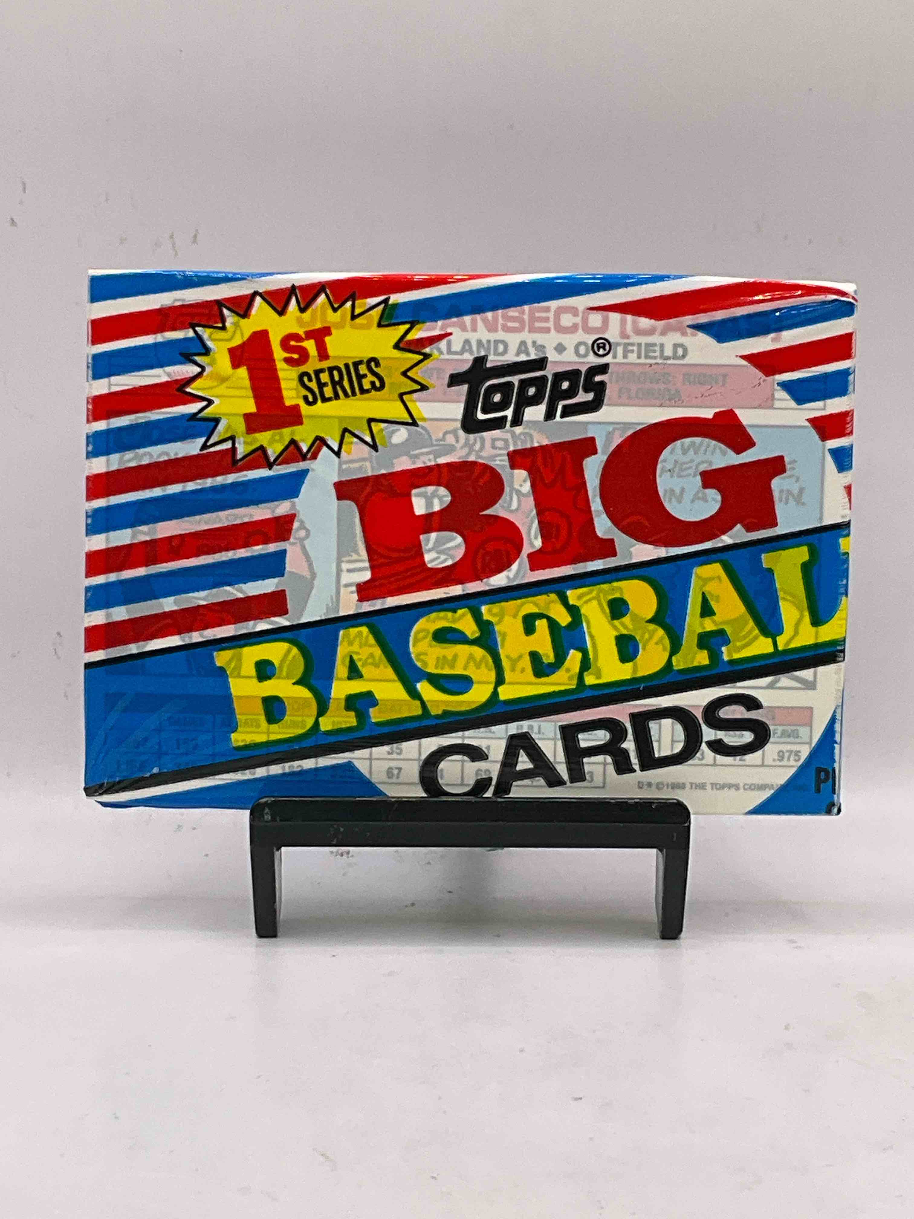 1988 Topps Big Baseball Sealed Card Packs Direct From Original Retail Case. Getting Harder & Harder To Find! Search For Bo Jackson, Roger Clemons & Tons Of 80's Stars In These Fun Cards You Rarely See!