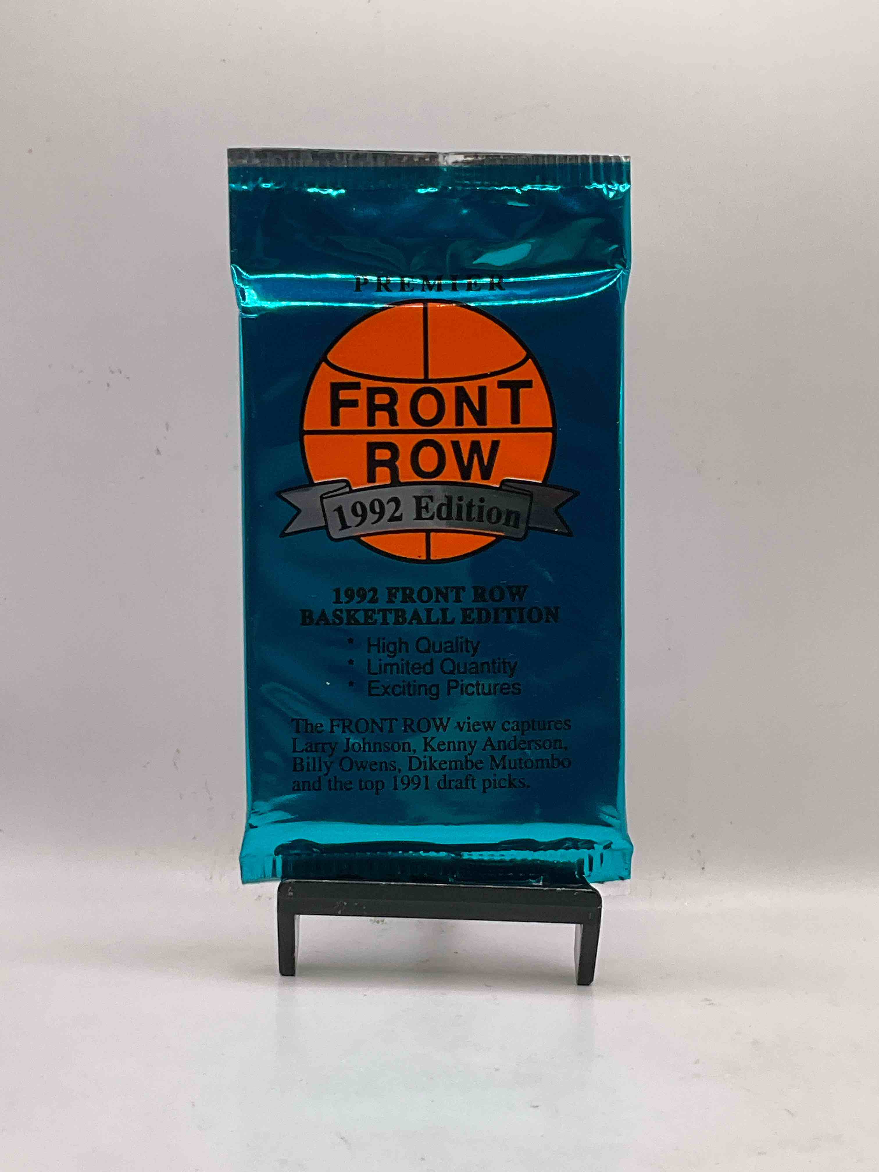 1992 Retro Rarity! Here's Something You've Probably NEVER Seen! 1992 Front Row College Basketball / NBA Unopened Sealed Packs! Premiere / Glossy Edition, Direct From Sealed Original Retail Case! Front Row Was The "Original" College Jersey Card Packs Back In The Day & Has Long Been Defunct. These Cards Are Becoming Serious Collector Items Due To Their Scarcity. These Things Are Serious Throwback!Own Some Great Sports Card History & Something You'll Rarely See Again!
