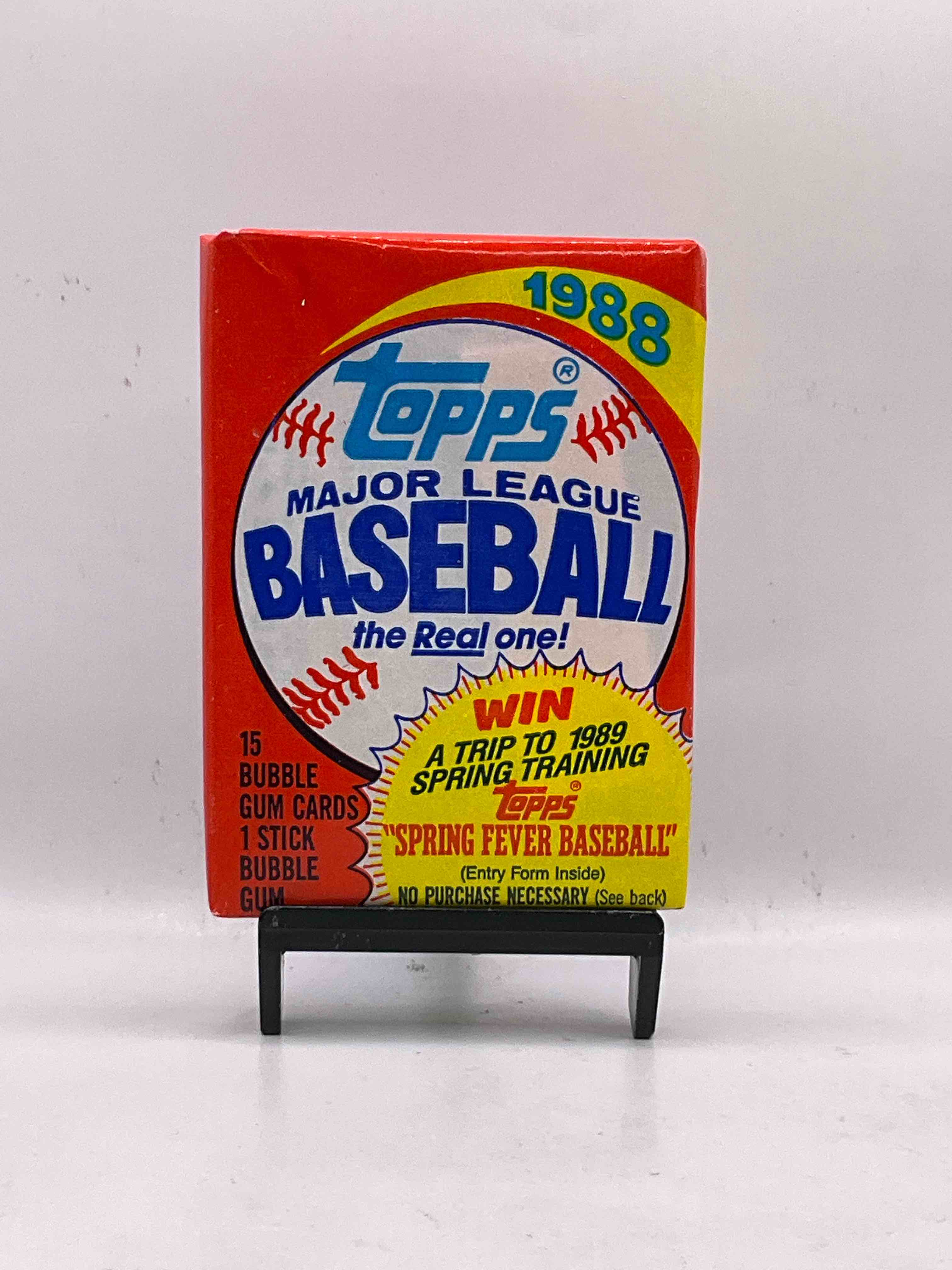 80’s Baseball Fan’s Rejoice! 1988 Topps Baseball Unopened Rack Packs Full Of Collectible Trading Cards! Search For Valuable Don Mattingly “World Of Baseball” & Nolan Ryan Cards Worth Hundreds In Perfect Condition! 