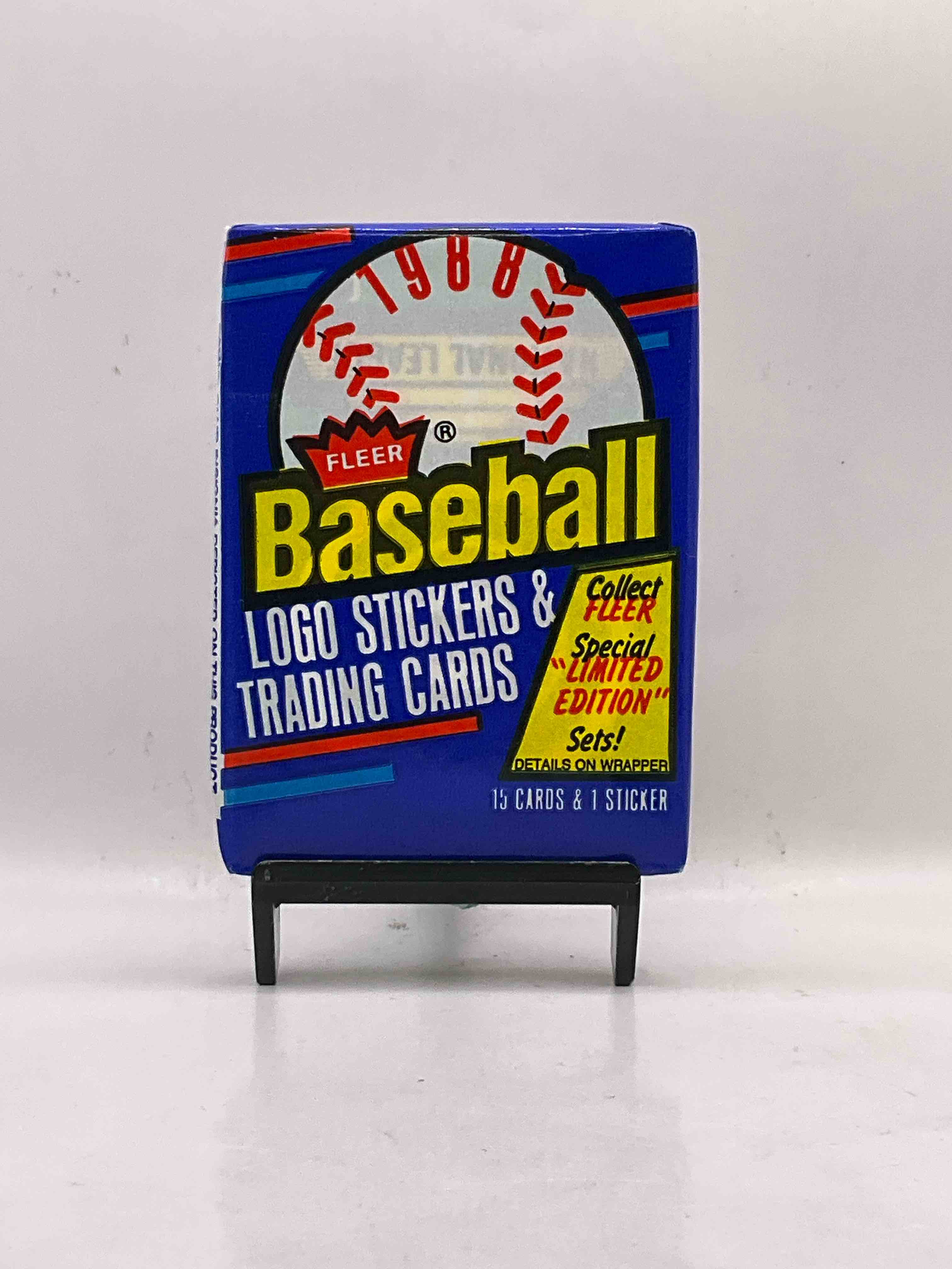 80’s Vintage! 1988 Fleer Baseball Unopened  Packs! Direct From Original Box! Search For Valuable Don Mattingly & Nolan Ryan Cards!
