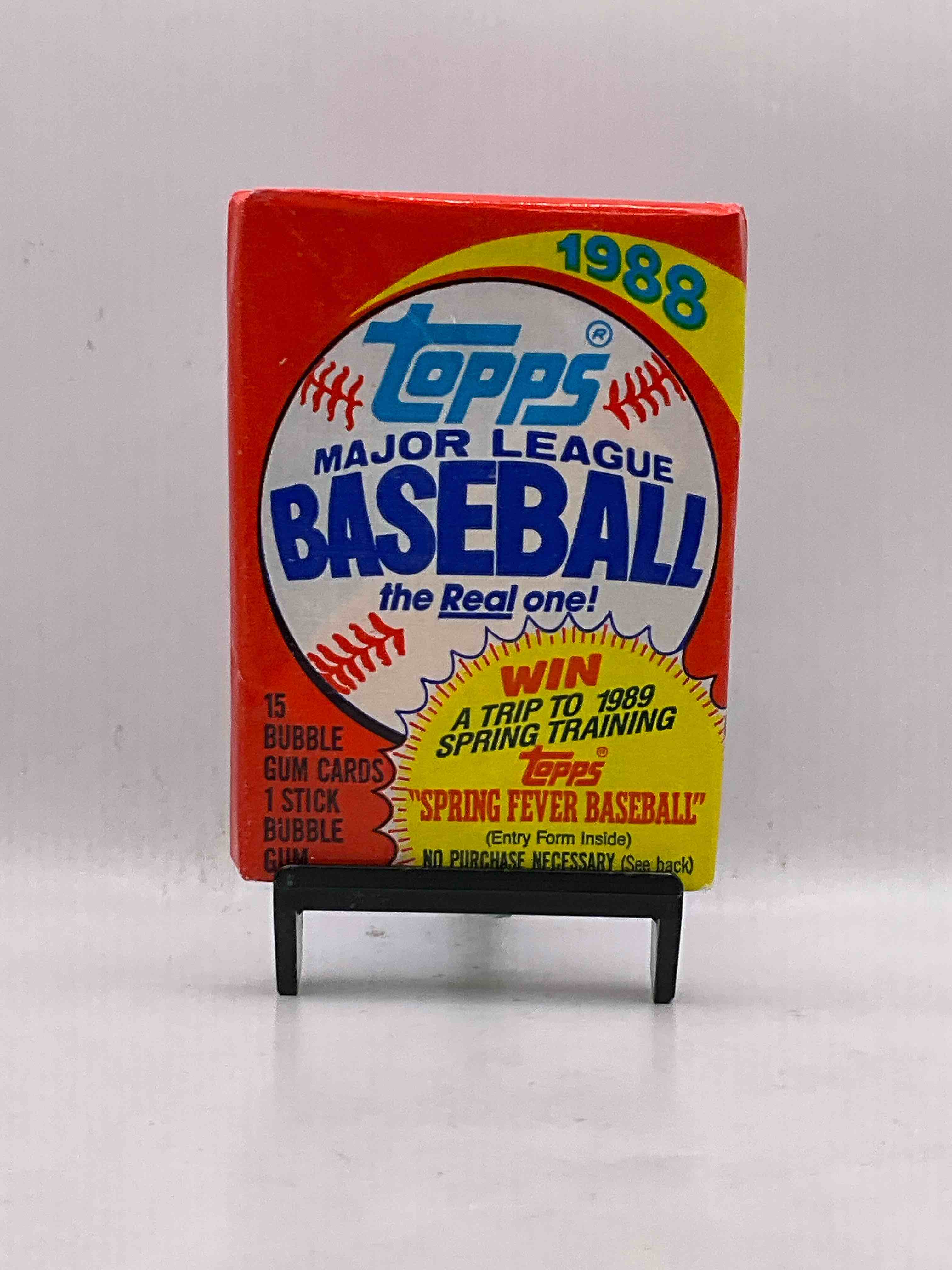 80’s Baseball Fan’s Rejoice! 1988 Topps Baseball Unopened Rack Packs Full Of Collectible Trading Cards! Search For Valuable Don Mattingly “World Of Baseball” & Nolan Ryan Cards Worth Hundreds In Perfect Condition! 