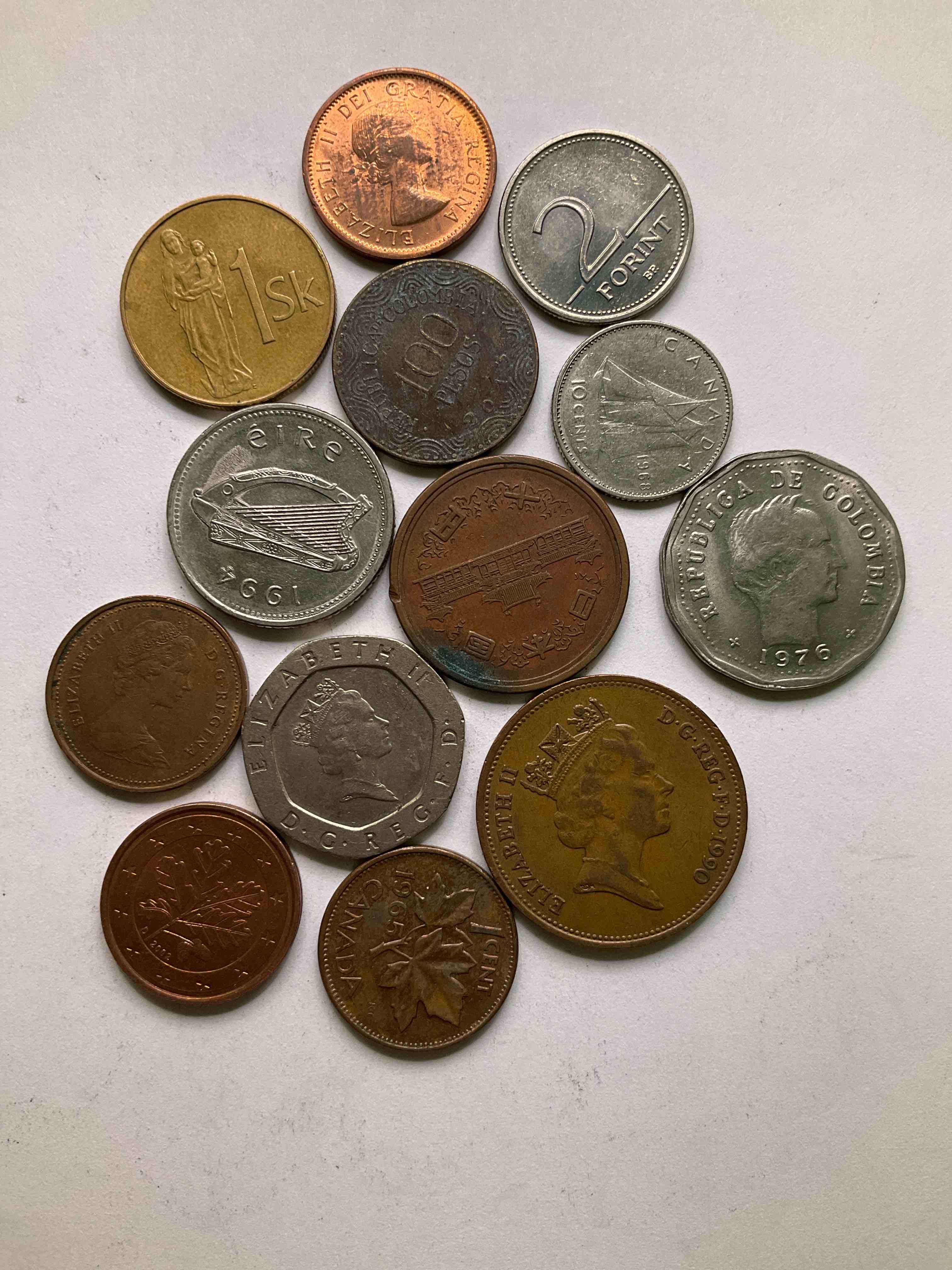 World Coins, Antique & Vintage! Each Lot Is Unique! Many Different Years, Countries, Sizes & Exotic Places. This Cool Collection Of Antique Coins From Around The World Is Loads Of Fun! Have Fun Identifying Each Coin & Country As A Great Educational Tool! A Great Investment Too!