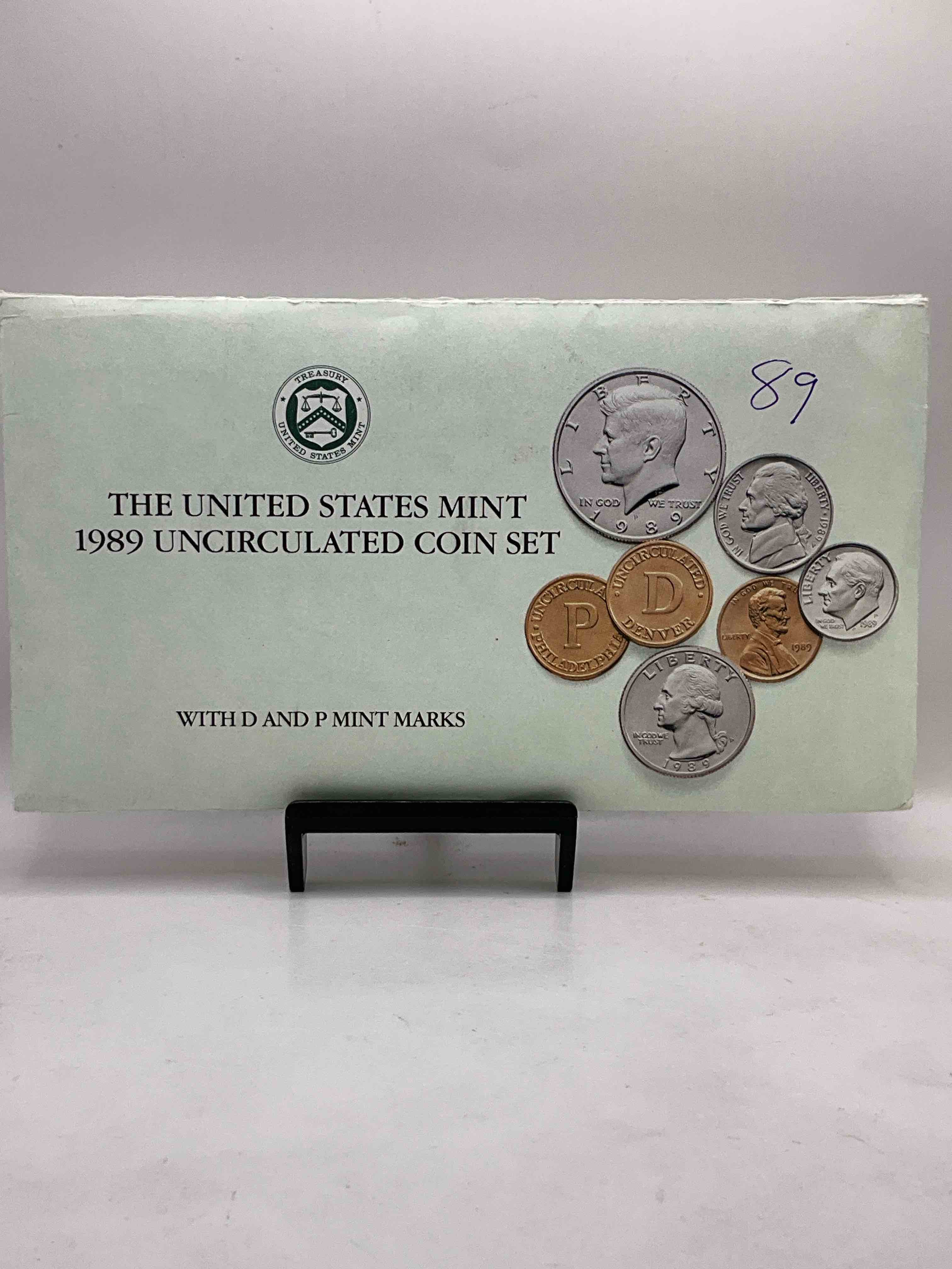 1989 Uncirculated U.S. Mint Set! Attention All Swifties Out There! What A Great Year! This Gorgeous Mint Set Features Each U.S. Coins Minted in 1989 In Uncirculated Condition, From Each Mint Mark, Philly & Denver! Still In Original Envelope Direct From The U.S. Treasury In 1989! Own An Awesome Investment & Incredible Piece Of U.S. History! Also Makes For An Awesome Gift!
