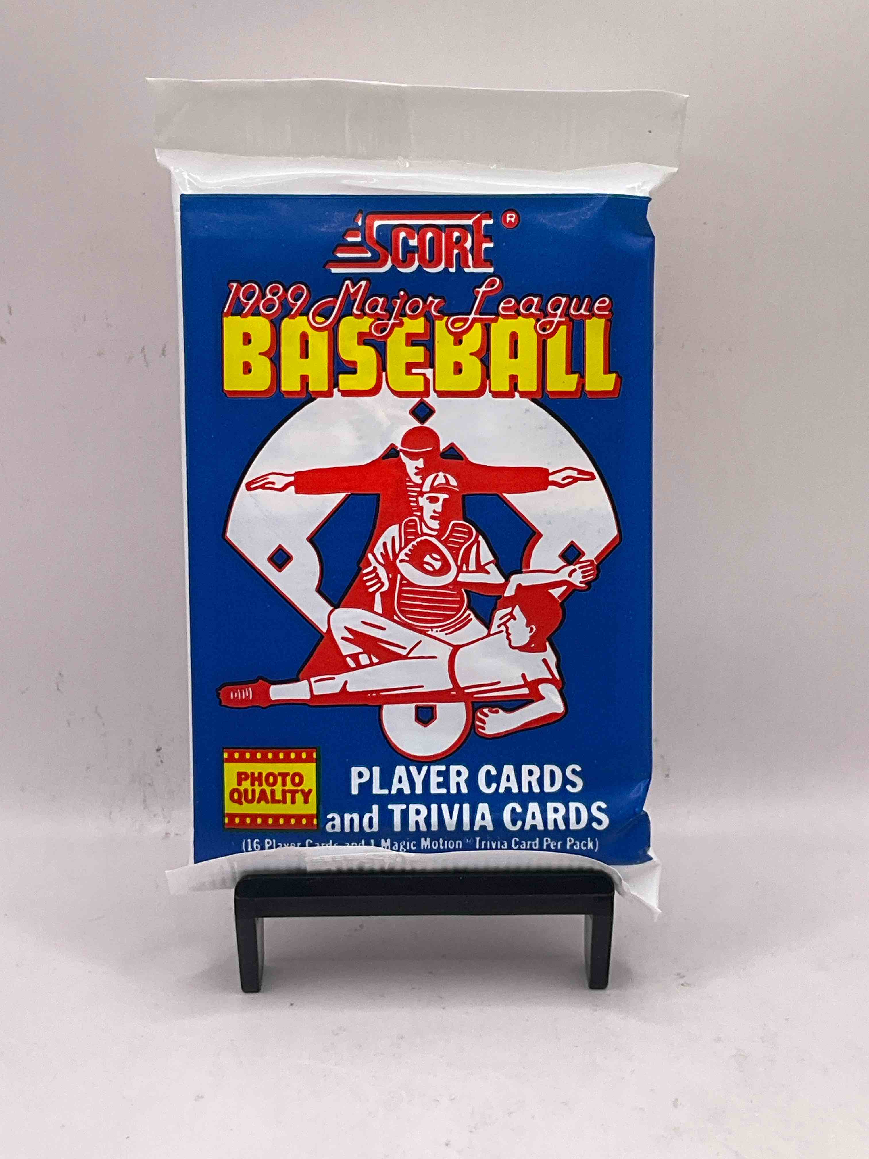 1989 Score Baseball Sealed Sports Collectible Card Pack, Direct From Original Retail Case! Search For Valuable Don Mattingly #1 & So Many Cool Nostalgic 80's Players!