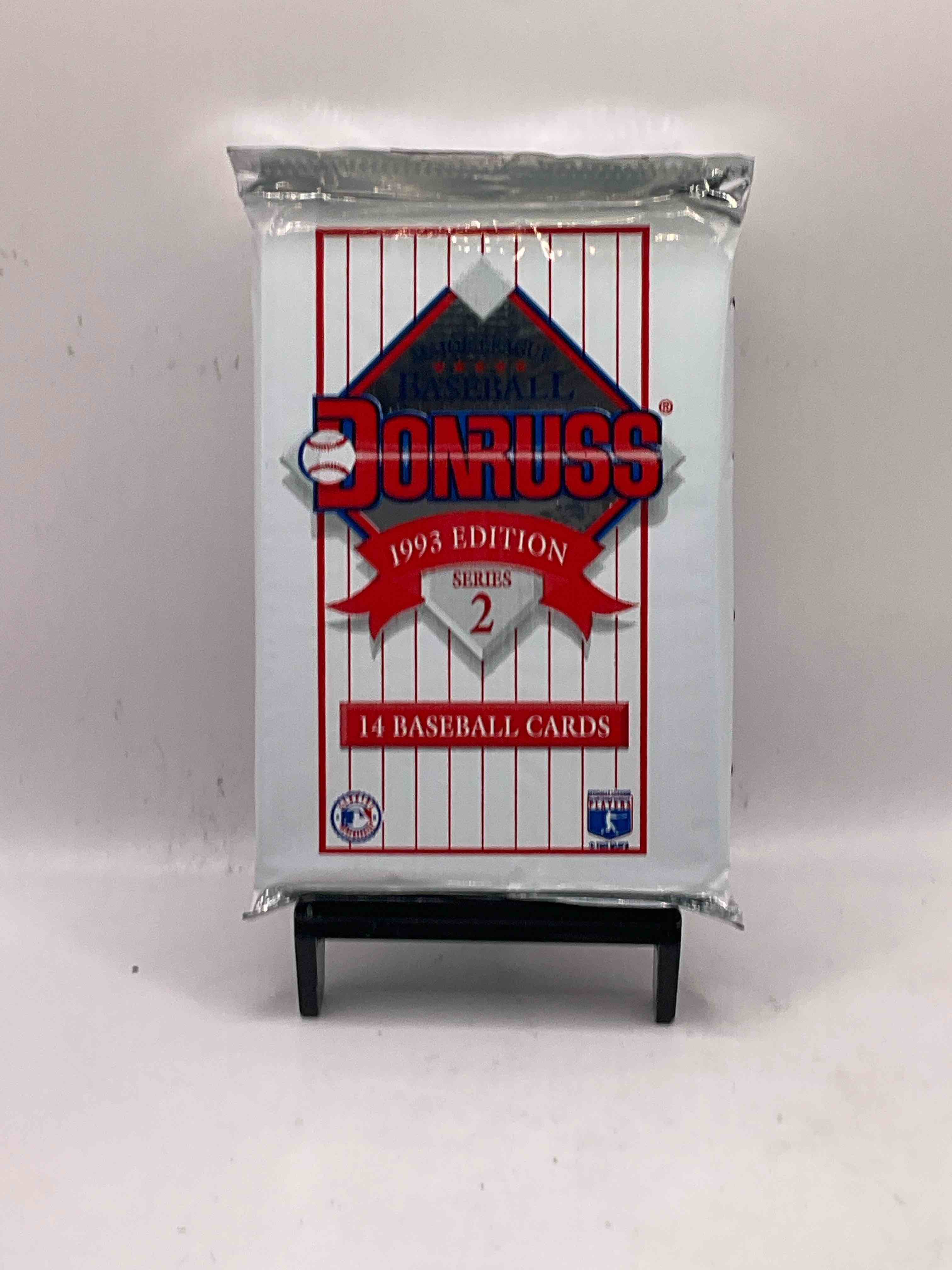 Great Year! 1993 Donruss Baseball Unopened Baseball Card Packs, Direct From Original Sealed Retail Case! Search For Valuable Rated Rookie Cards From Chipper Jones (PSA 10 $150+) & Mike Piazza, Early Ken Griffey Jr. & So Much More!
