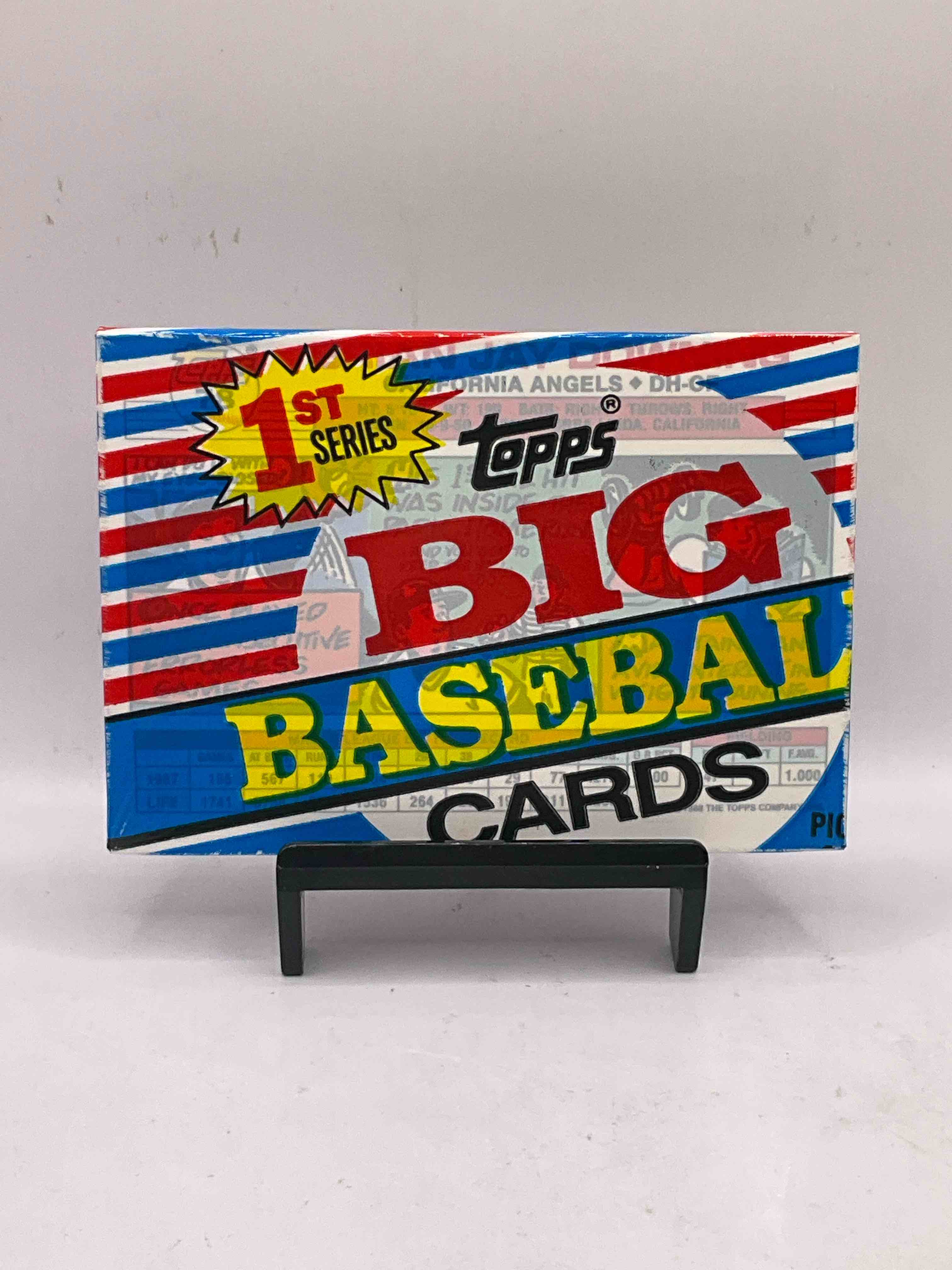1988 Topps Big Baseball Sealed Card Packs Direct From Original Retail Case. Getting Harder & Harder To Find! Search For Bo Jackson, Roger Clemons & Tons Of 80's Stars In These Fun Cards You Rarely See!