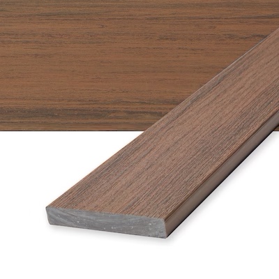 Deckorators Voyage Surestone 1-in x 6-in x 20-ft Mesa Solid edge Composite Deck board