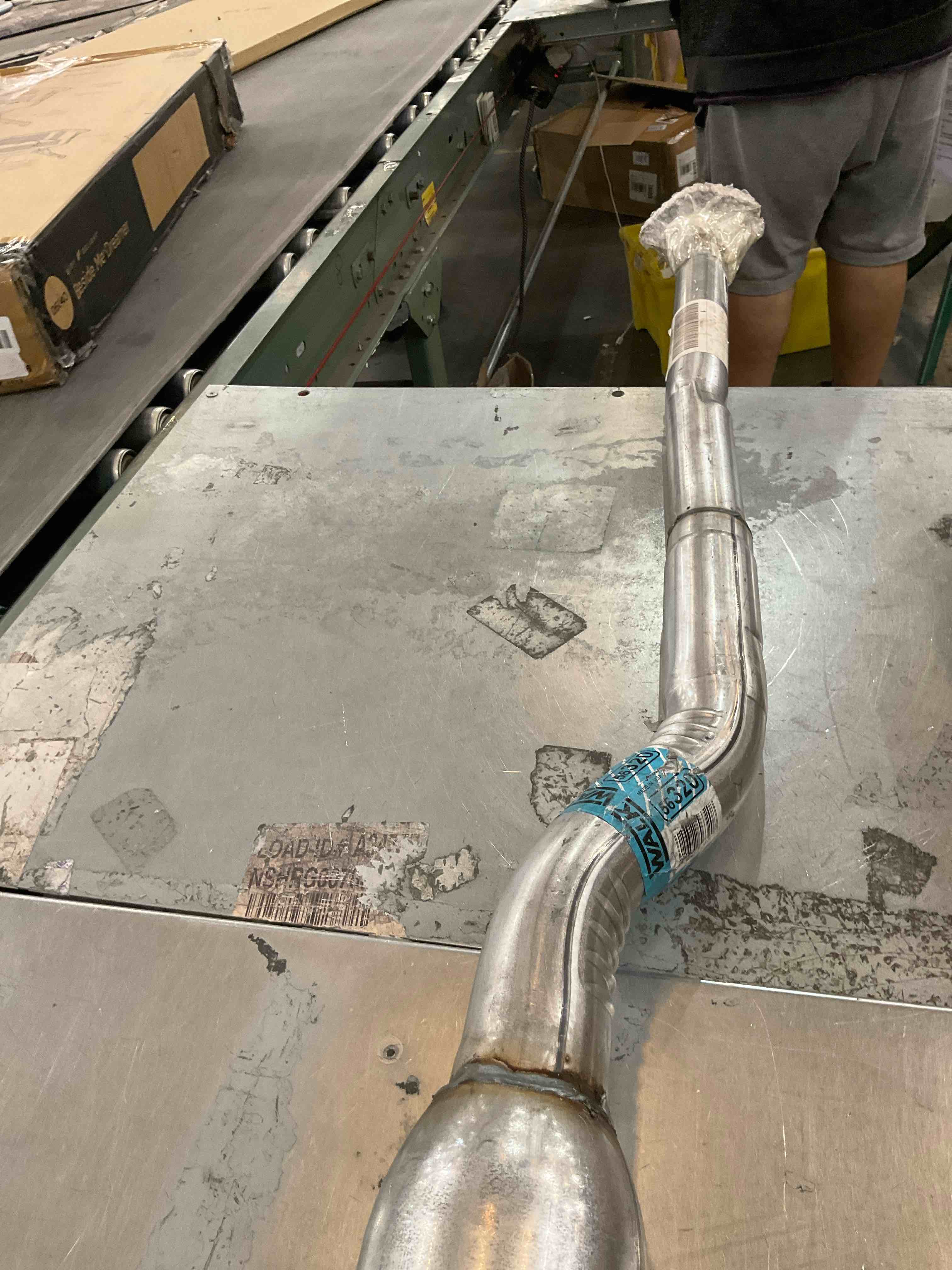 stainless steel exhaust resonator pipe