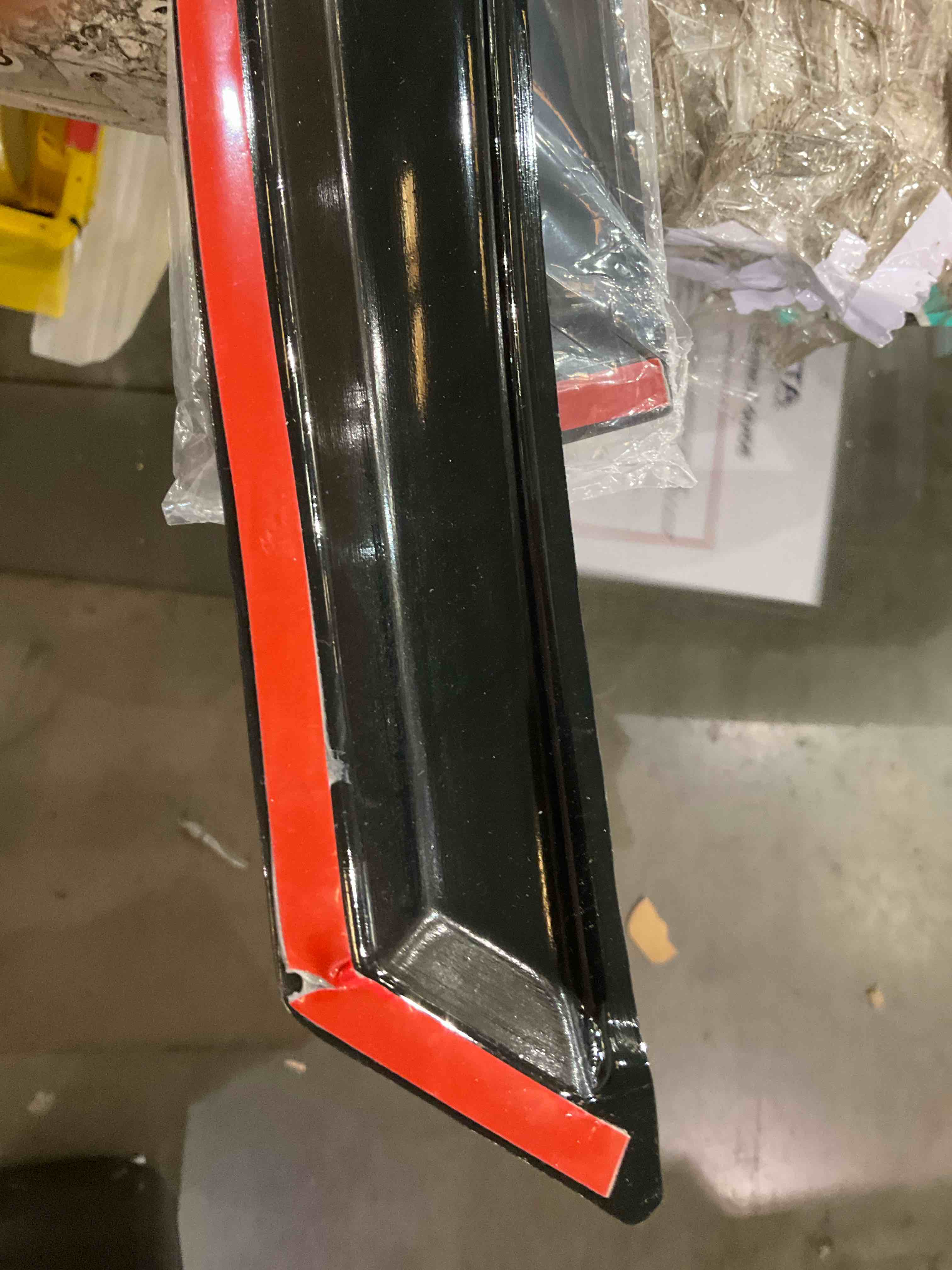 KPY Window Visor Compatible with Honda CR-V 2012-2016 (CRV), 4PC Rain Guard Side Window Vent Deflectors Tape-On Style, 2012 2013 2014 2015 2016 12-16 CR-V