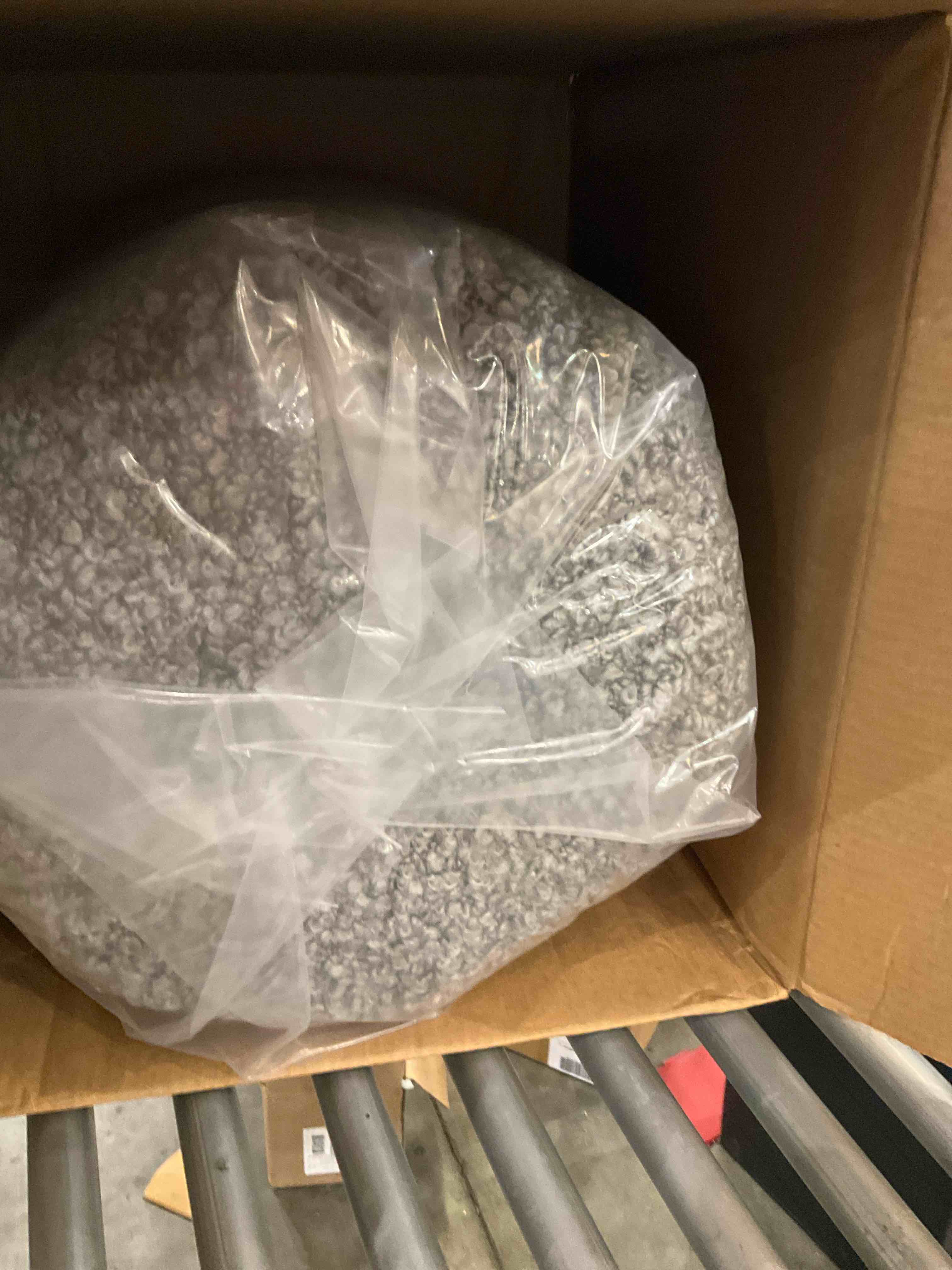 Grayden 16" Wide Round Pouf Ottoman