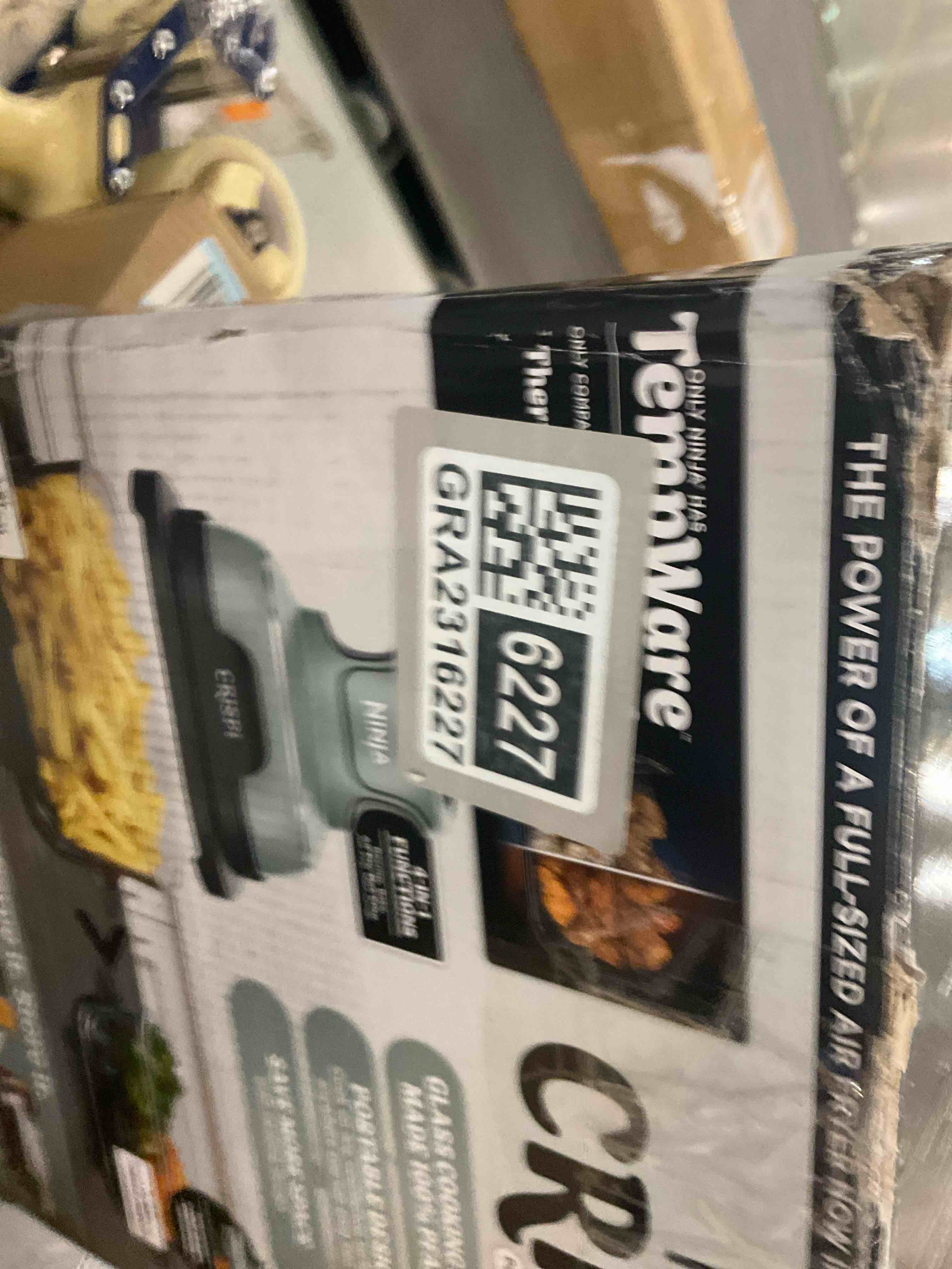 Ninja Crispi Air Fryer, Microwave, Freezer & Dishwasher Safe, Non Toxic Glass Portable Cooking System, 4 QT & 6 Cup Glass Containers with Storage Lids, Easy Meals, Air Fry, Bake, Green, FN101SG