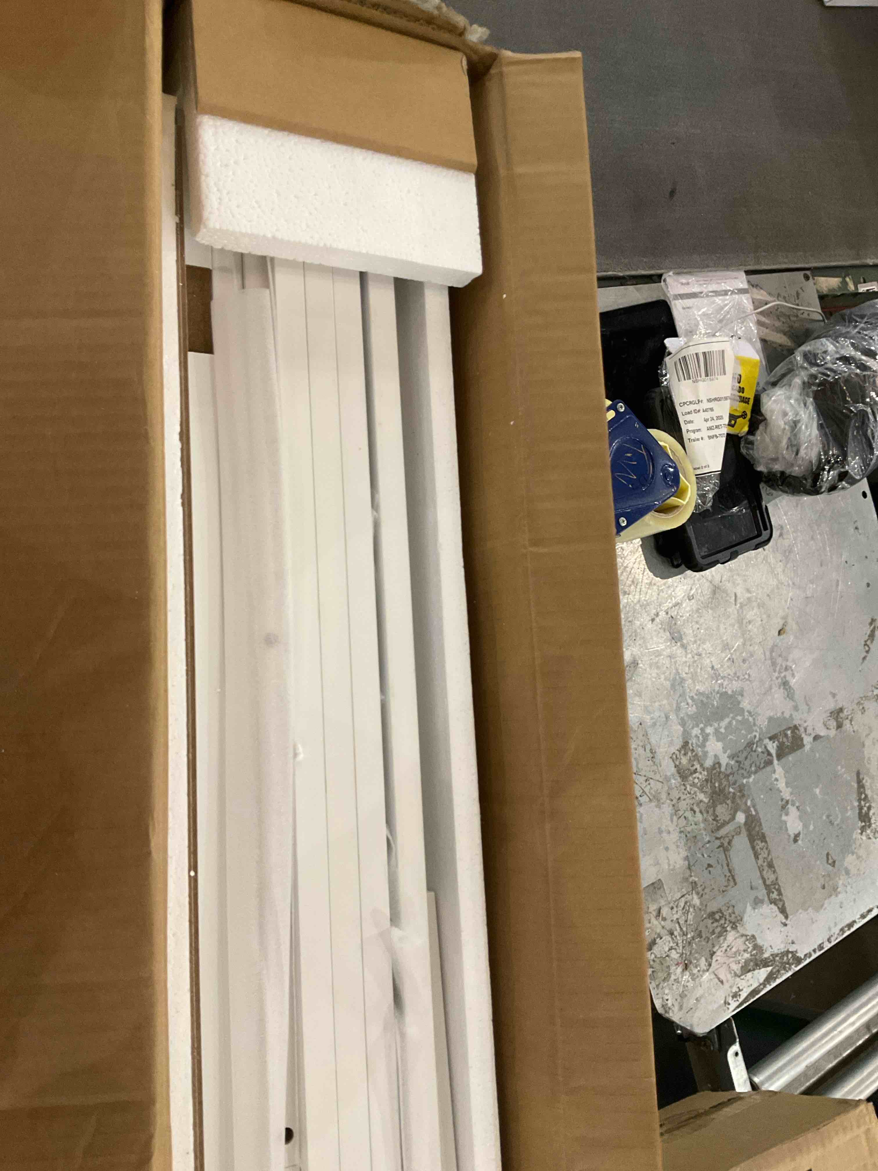 67.1" Tall Bathroom Cabinet, Storage Cabinet with 6 Shelves & Drawer, Bathroom Storage Cabinet with Adjustable Shelves, Tall Cabinet for Bathroom,Living Room, Kitchen, White