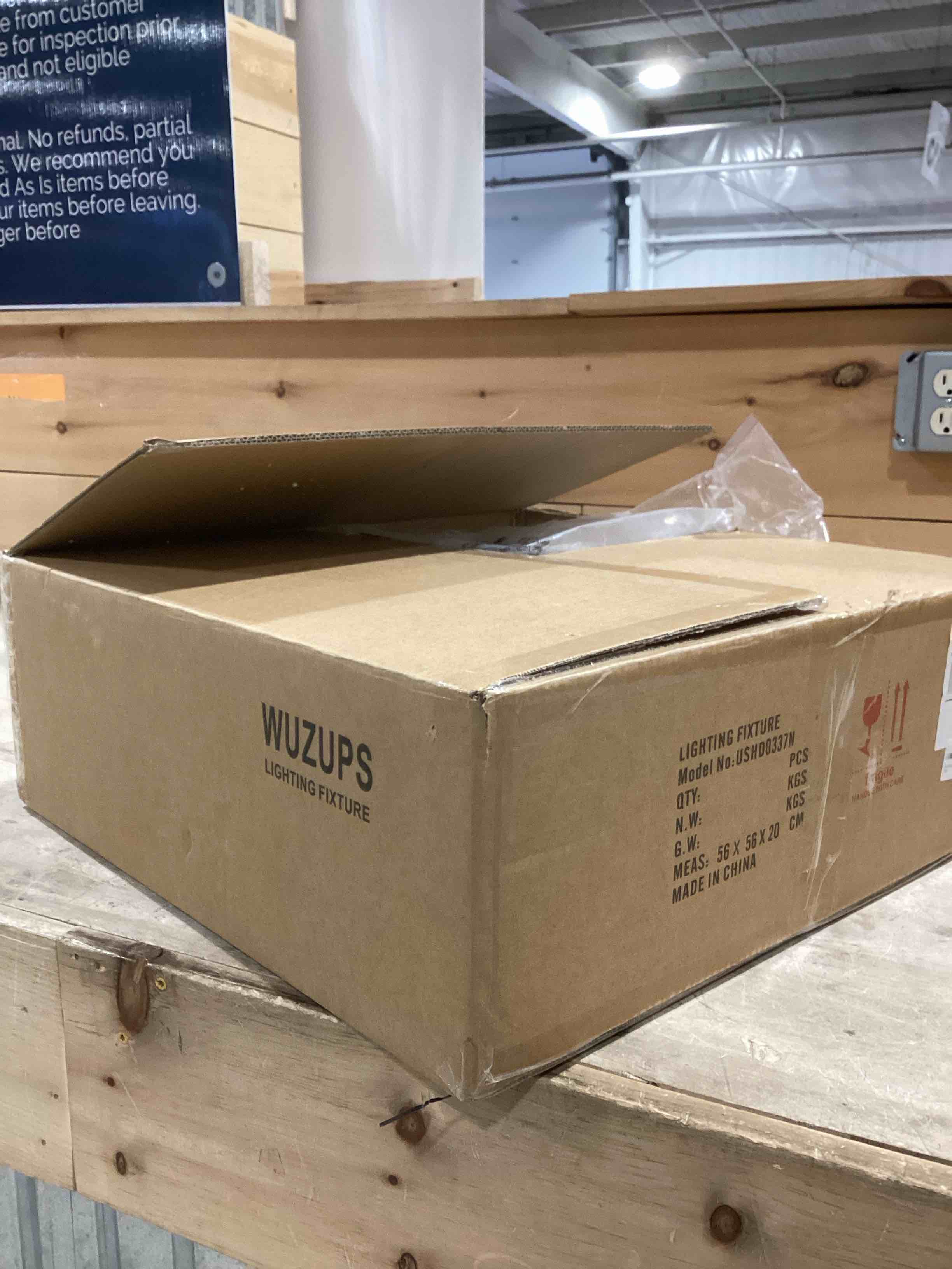 XiNBEi Lighting Chandelier, Black 5 Light Chandeliers Adjustable Hanging Pendant Light with Glass for Dining & Living Room XB-C1276-5-MB