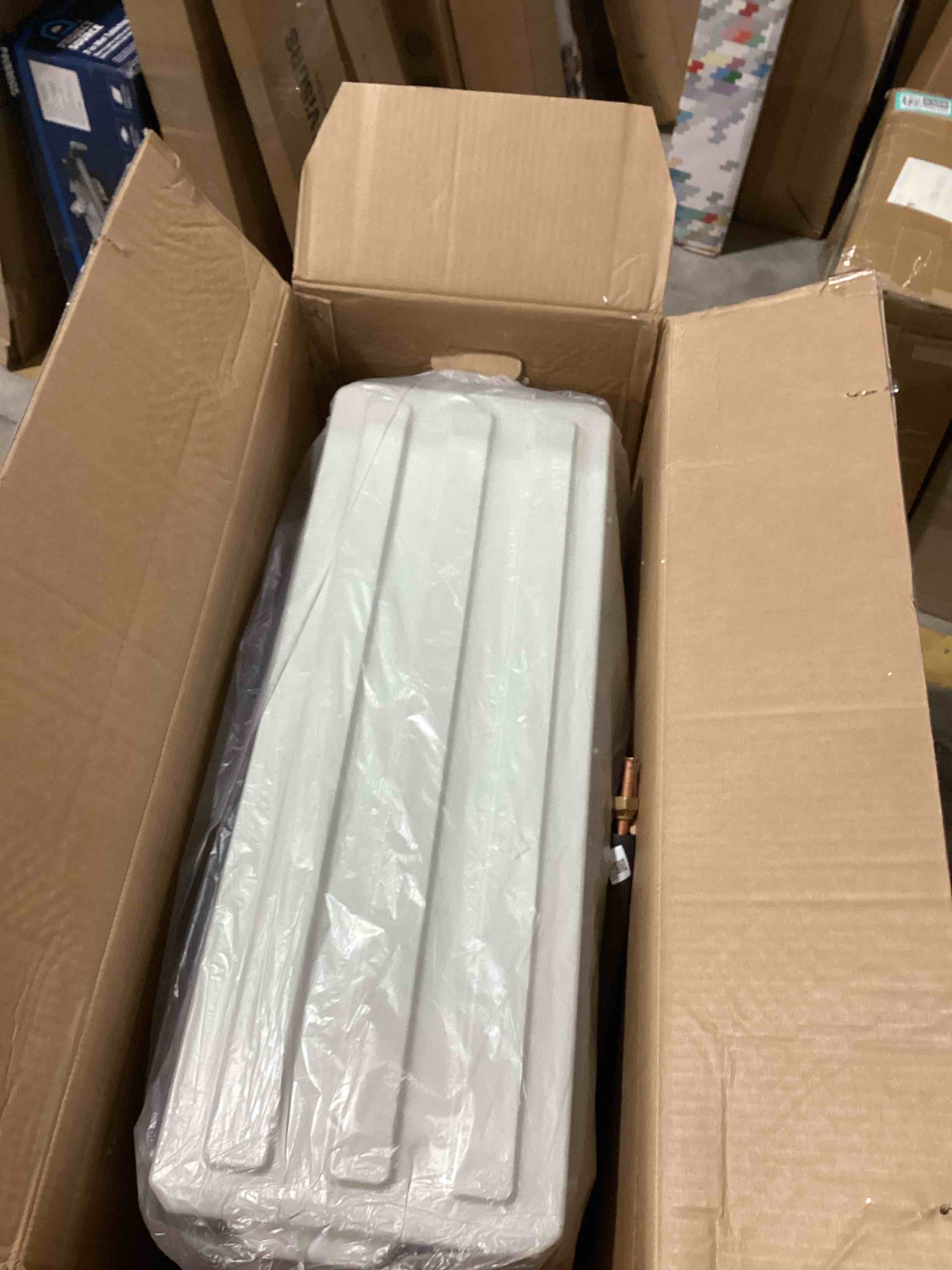 Condition photo showing New/Like New for YITAHOME 12000 BTU Mini Split Air Conditioner Heat Pump System, Wifi Enabled 20 SEER2 115V Inverter Ductless AC Cool Up to 750 Sq. Ft, Compatible with Alexa, Complete Installation Kit, White 12000 BTU 115V / 20 SEER2 -- WiFi