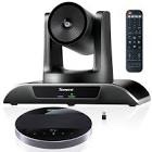 tenveo 3x optical zoom 1080p 60fps ptz conference system with 93°wide-angle lens and magicall bluetooth speakerphone, video output via usb 3.0/hdmi/rs485/rs232, ideal for large meetings 4x zoom/usb3.0/hdmi/magicall